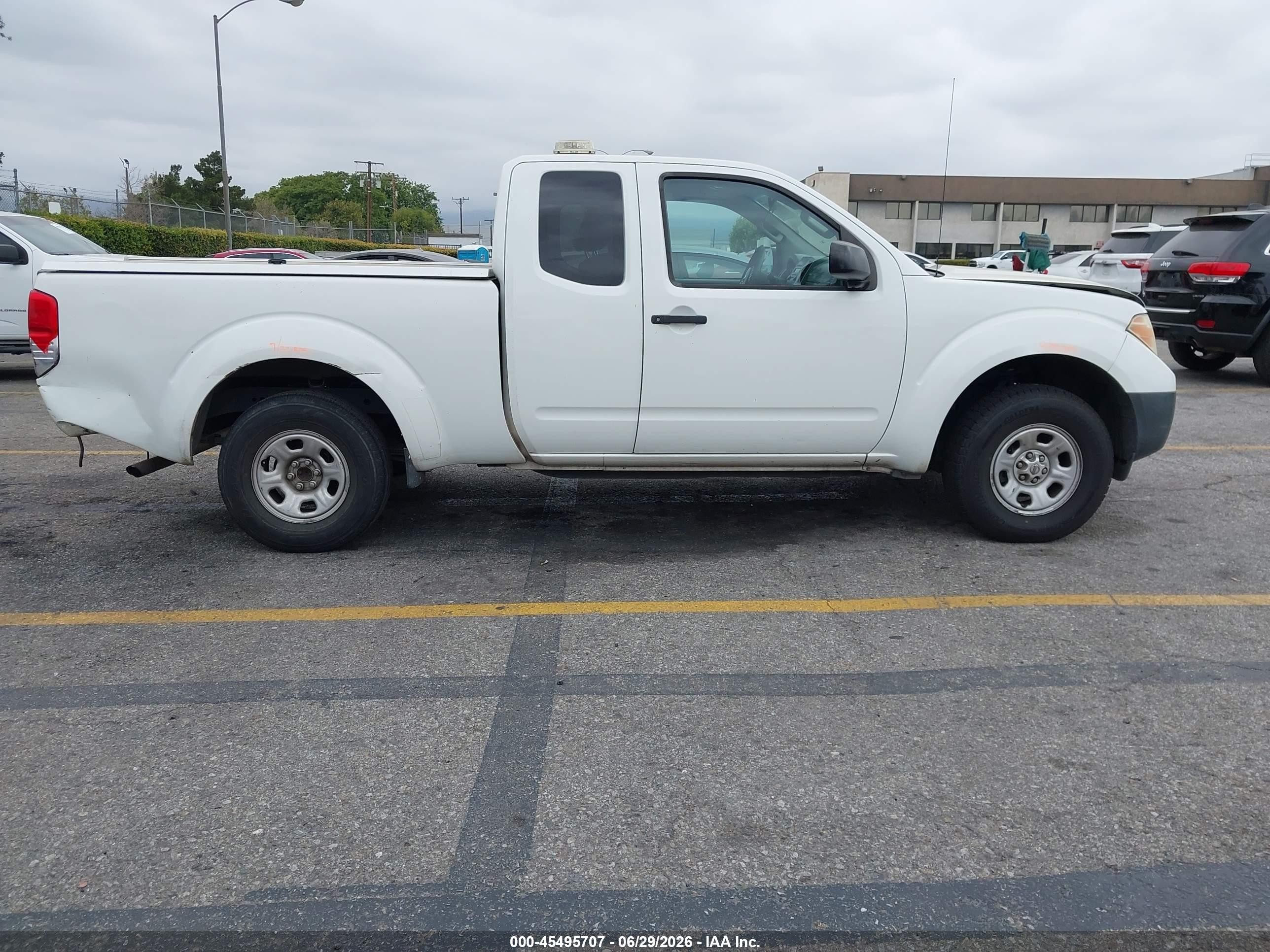 2015 Nissan Frontier S/sv-i4 White vin: 1N6BD0CT4FN768270