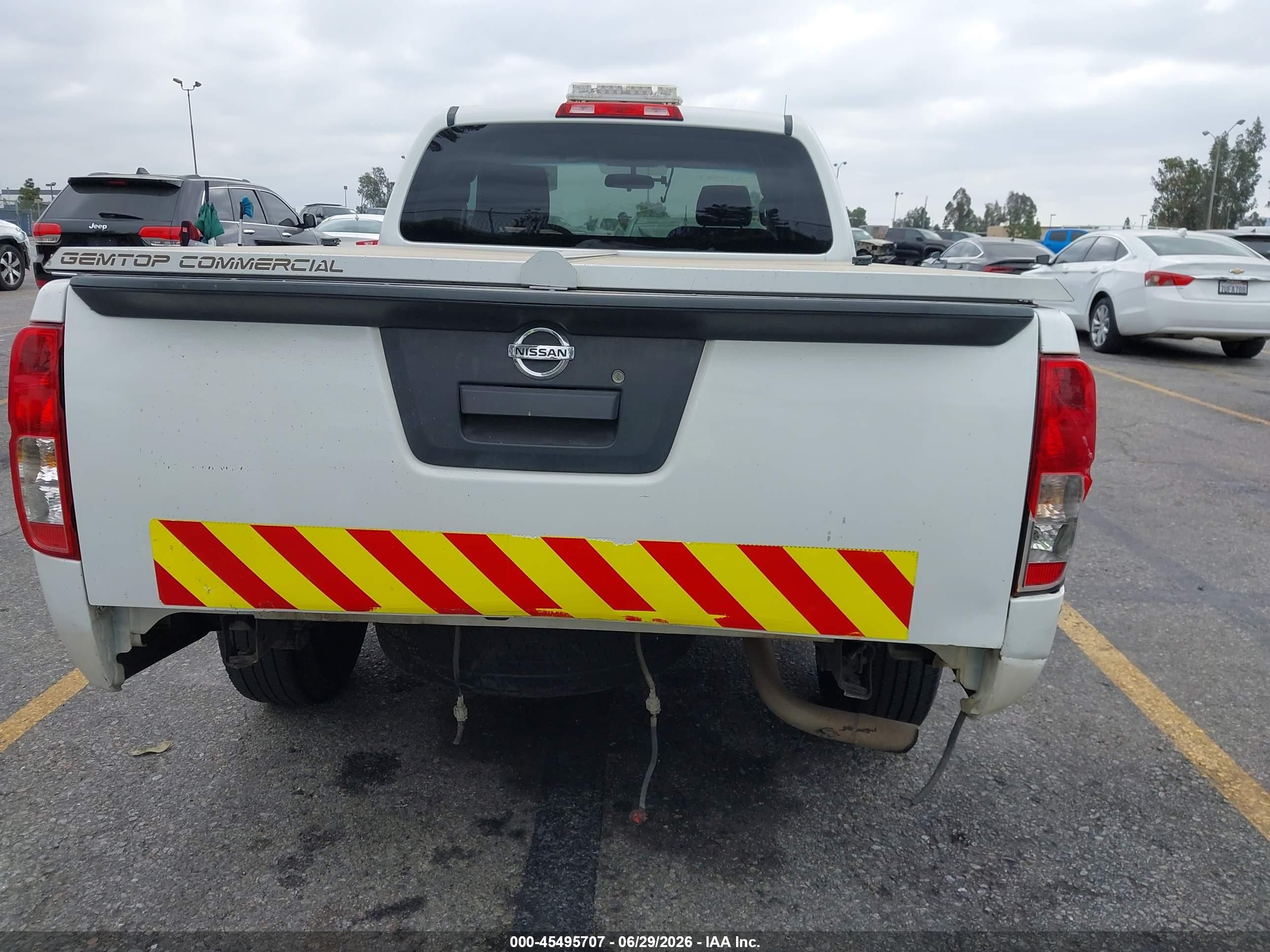 2015 Nissan Frontier S/sv-i4 White vin: 1N6BD0CT4FN768270