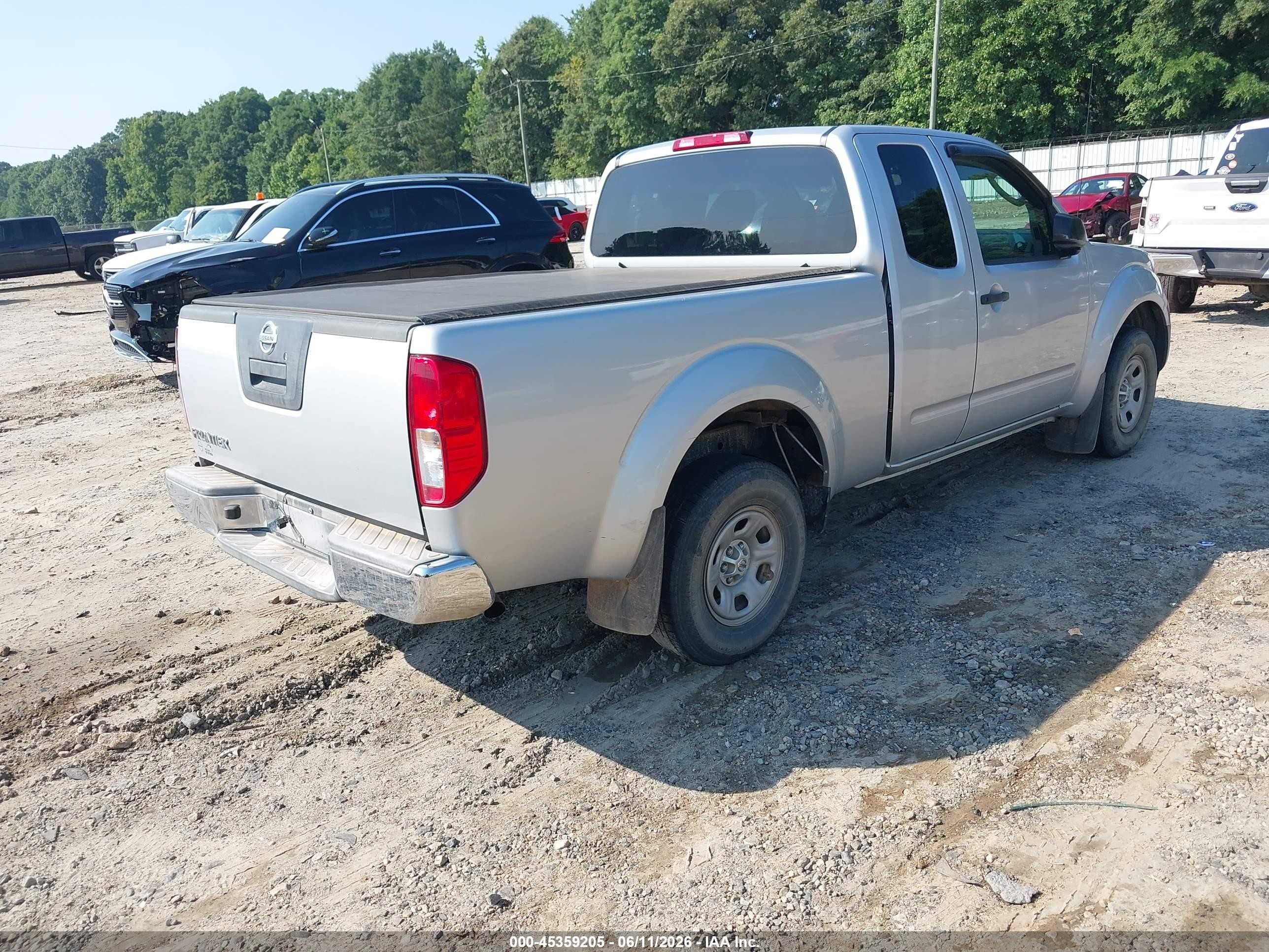 2011 Nissan Frontier S Silver vin: 1N6BD0CT5BC429717