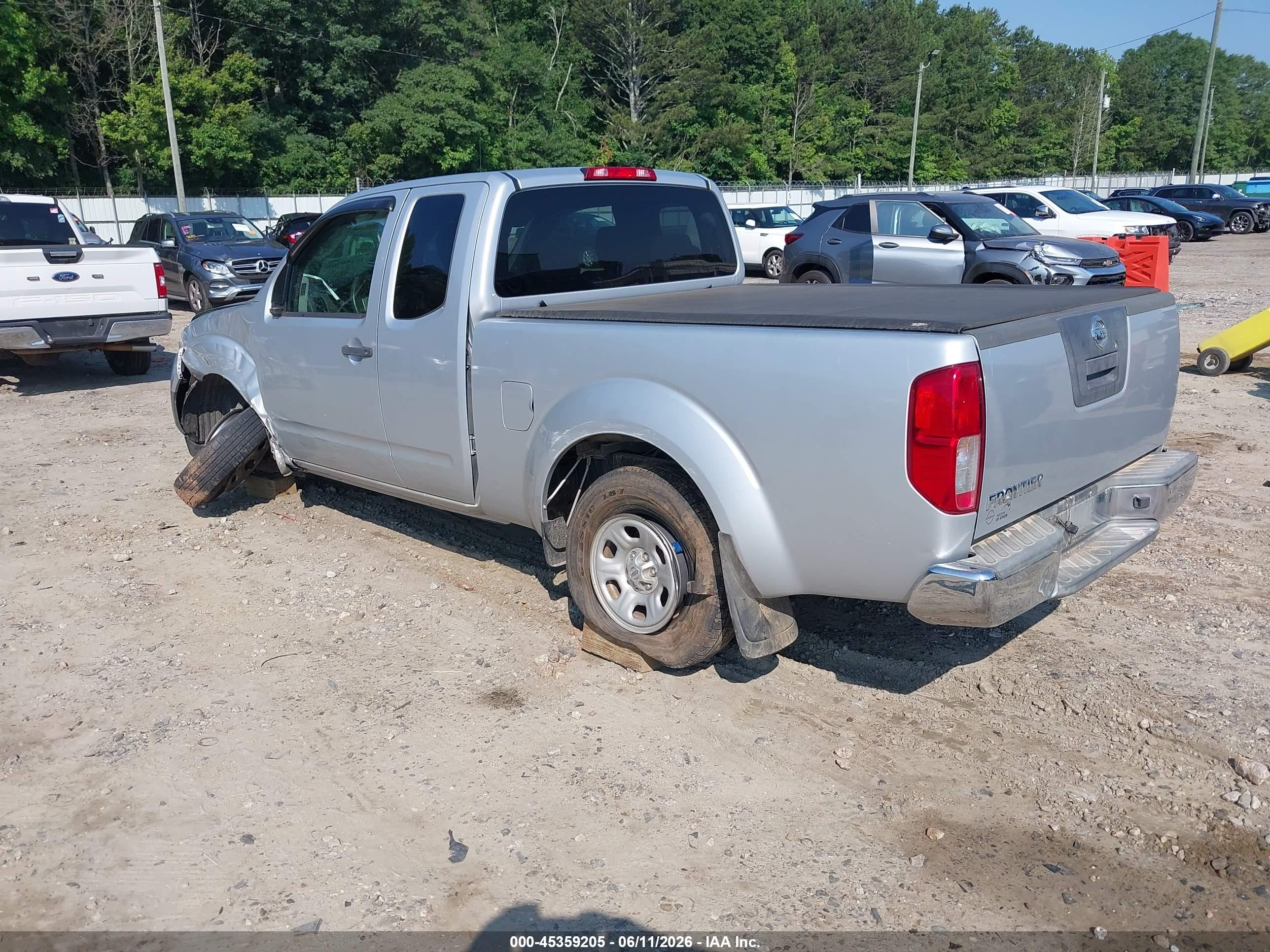 2011 Nissan Frontier S Silver vin: 1N6BD0CT5BC429717
