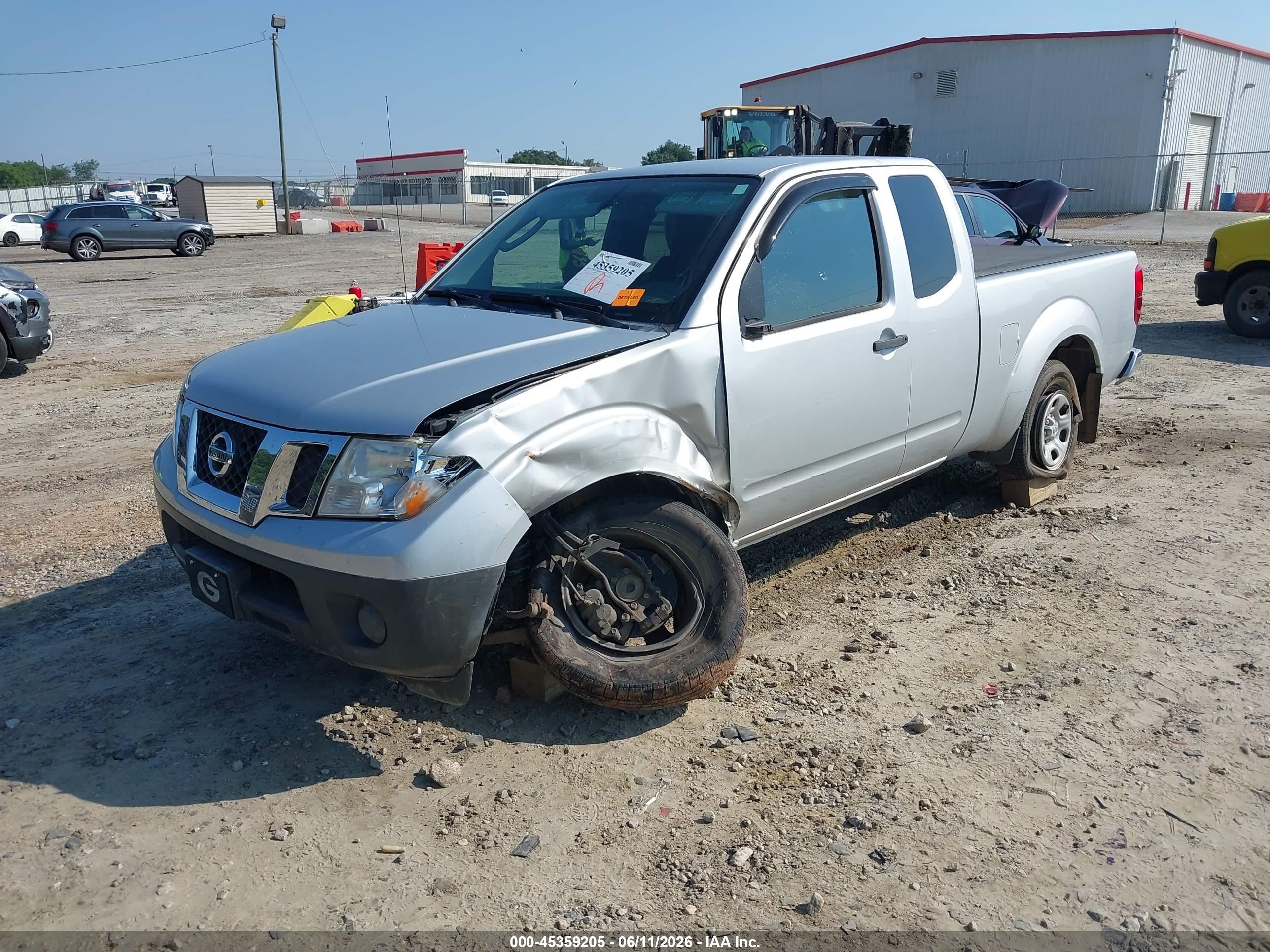 2011 Nissan Frontier S Silver vin: 1N6BD0CT5BC429717
