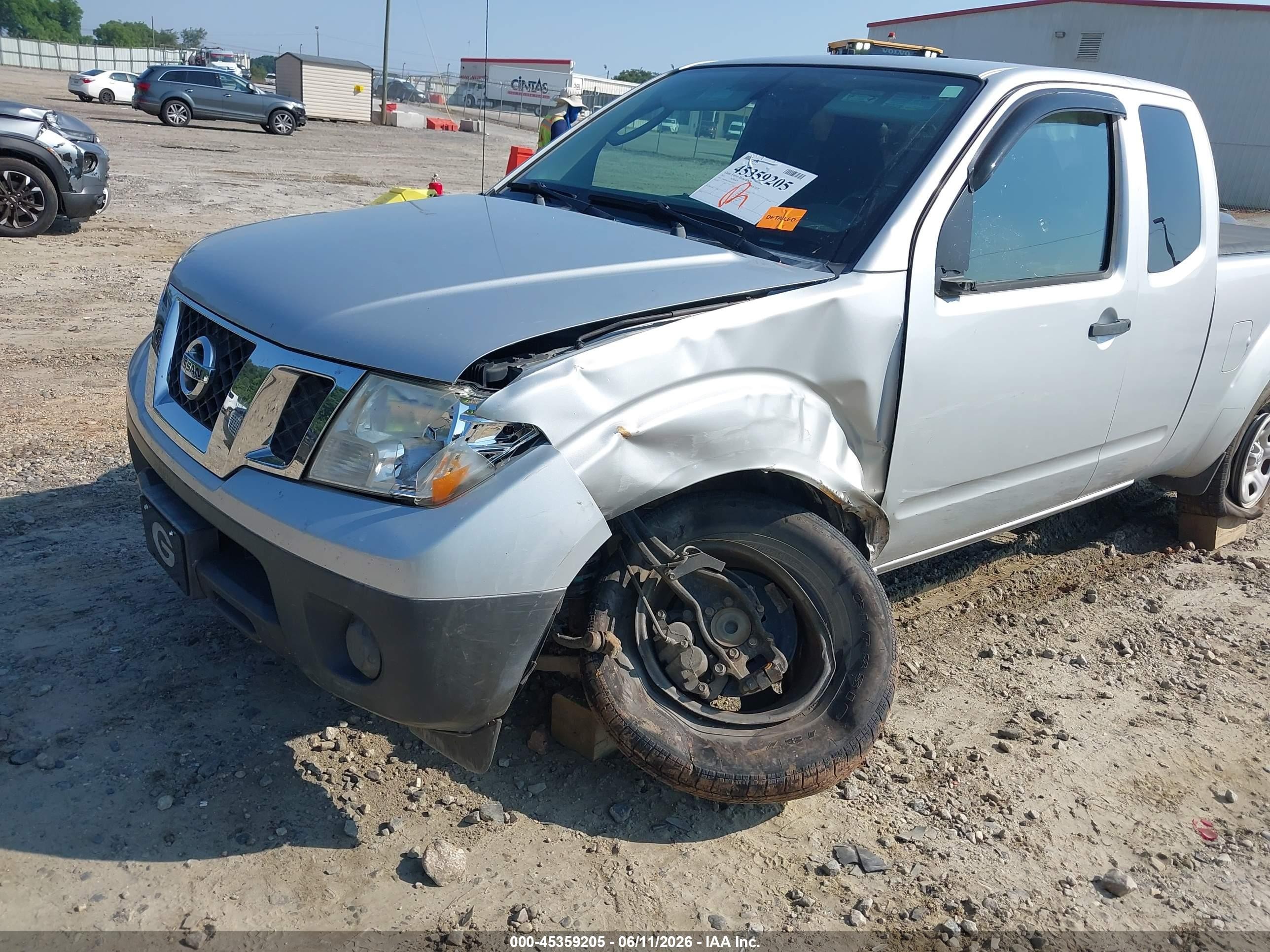 2011 Nissan Frontier S Silver vin: 1N6BD0CT5BC429717