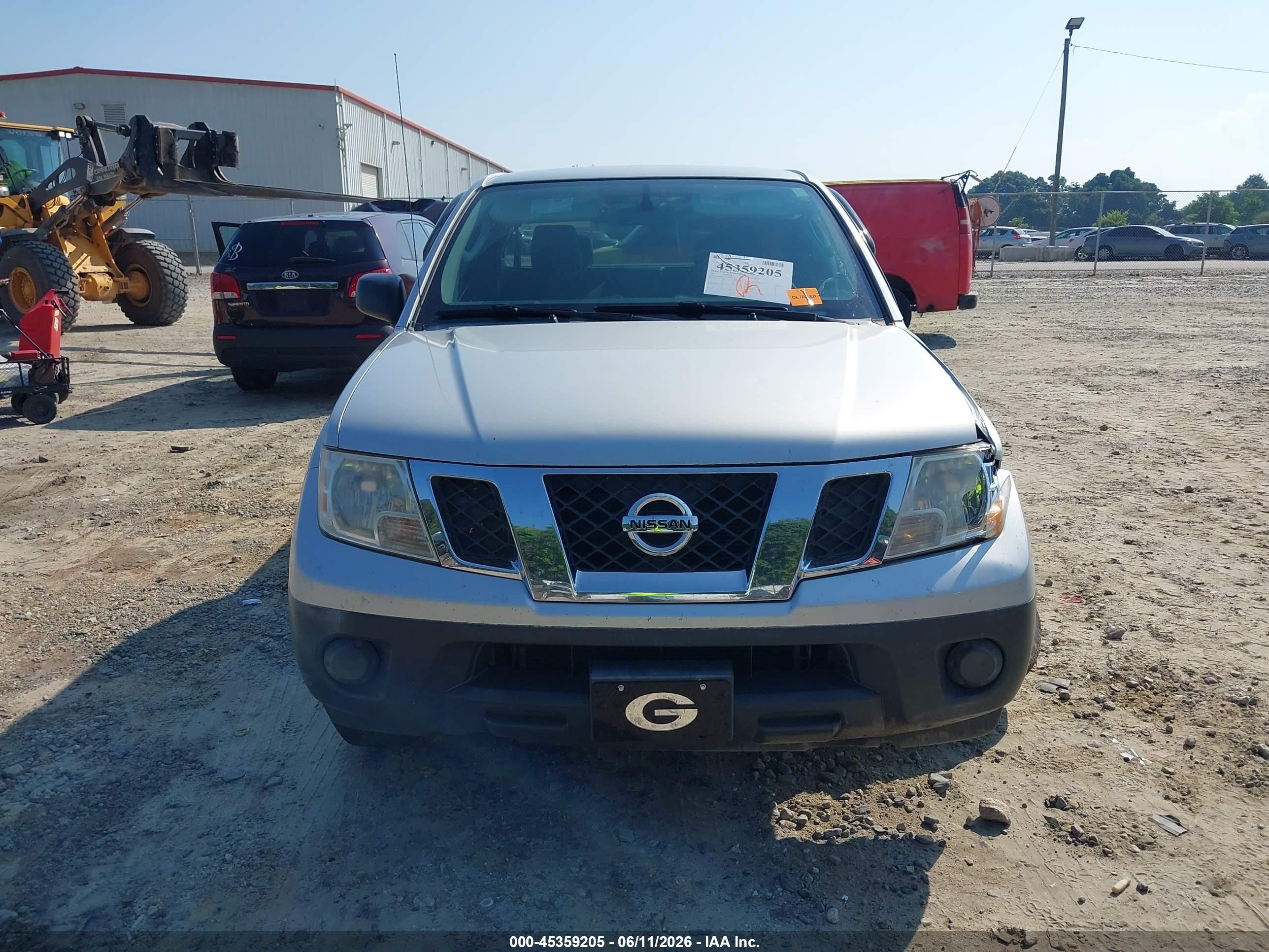 2011 Nissan Frontier S Silver vin: 1N6BD0CT5BC429717