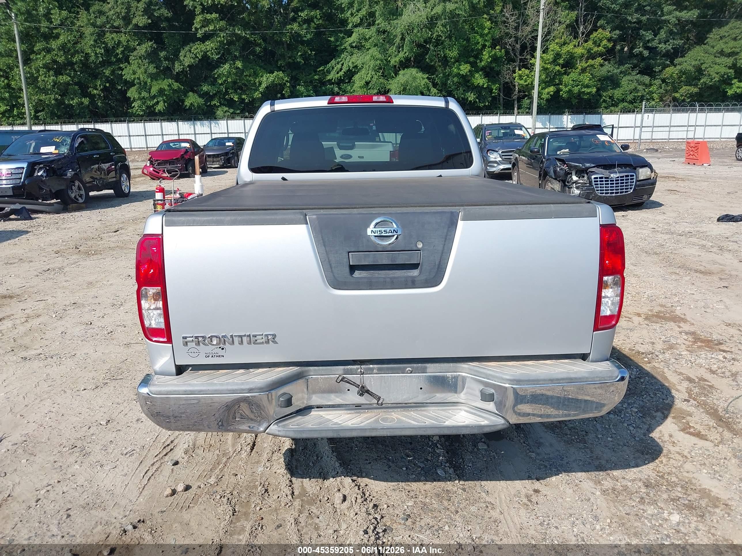 2011 Nissan Frontier S Silver vin: 1N6BD0CT5BC429717