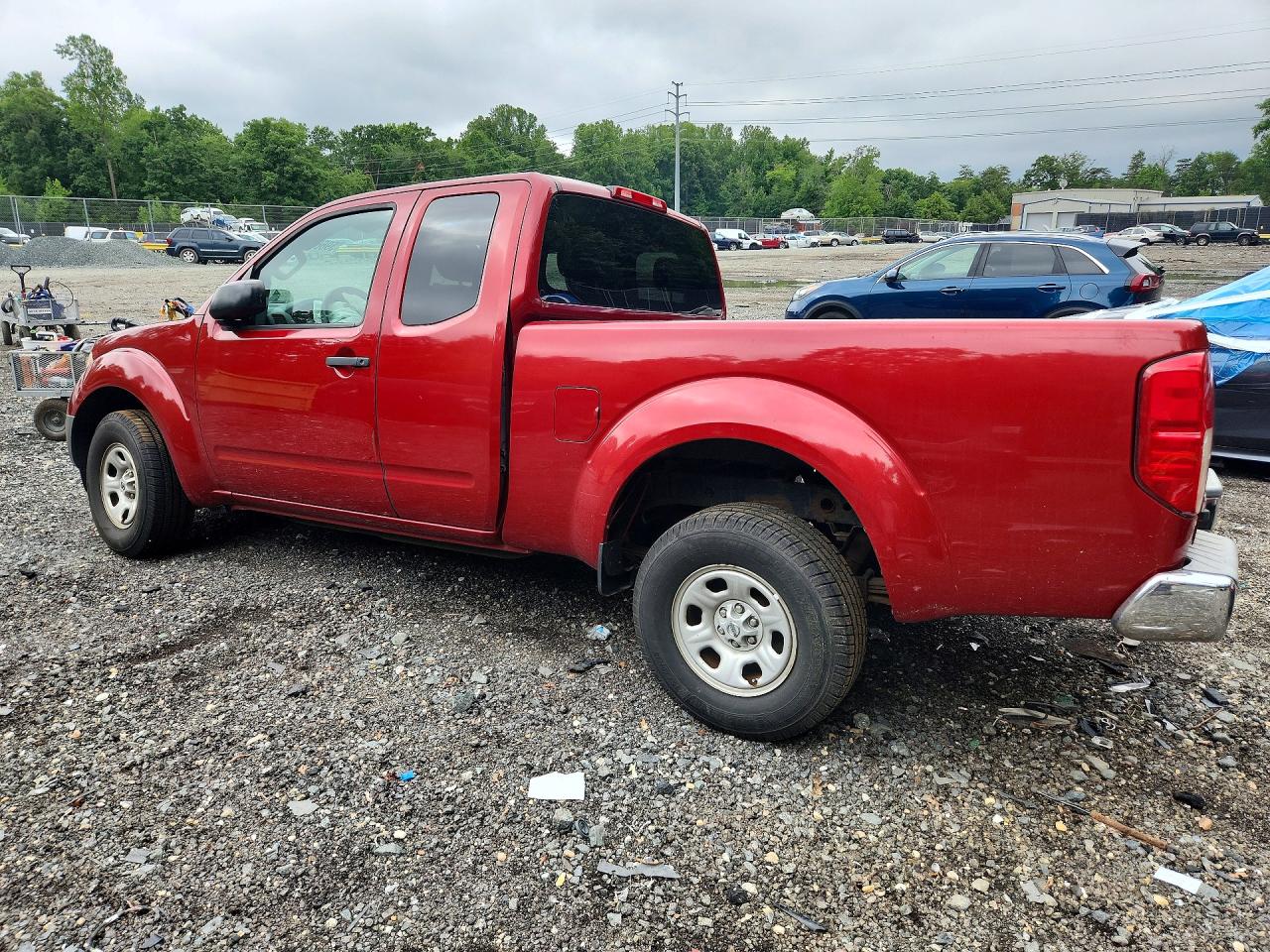 2012 Nissan Frontier S Red vin: 1N6BD0CT5CC417942