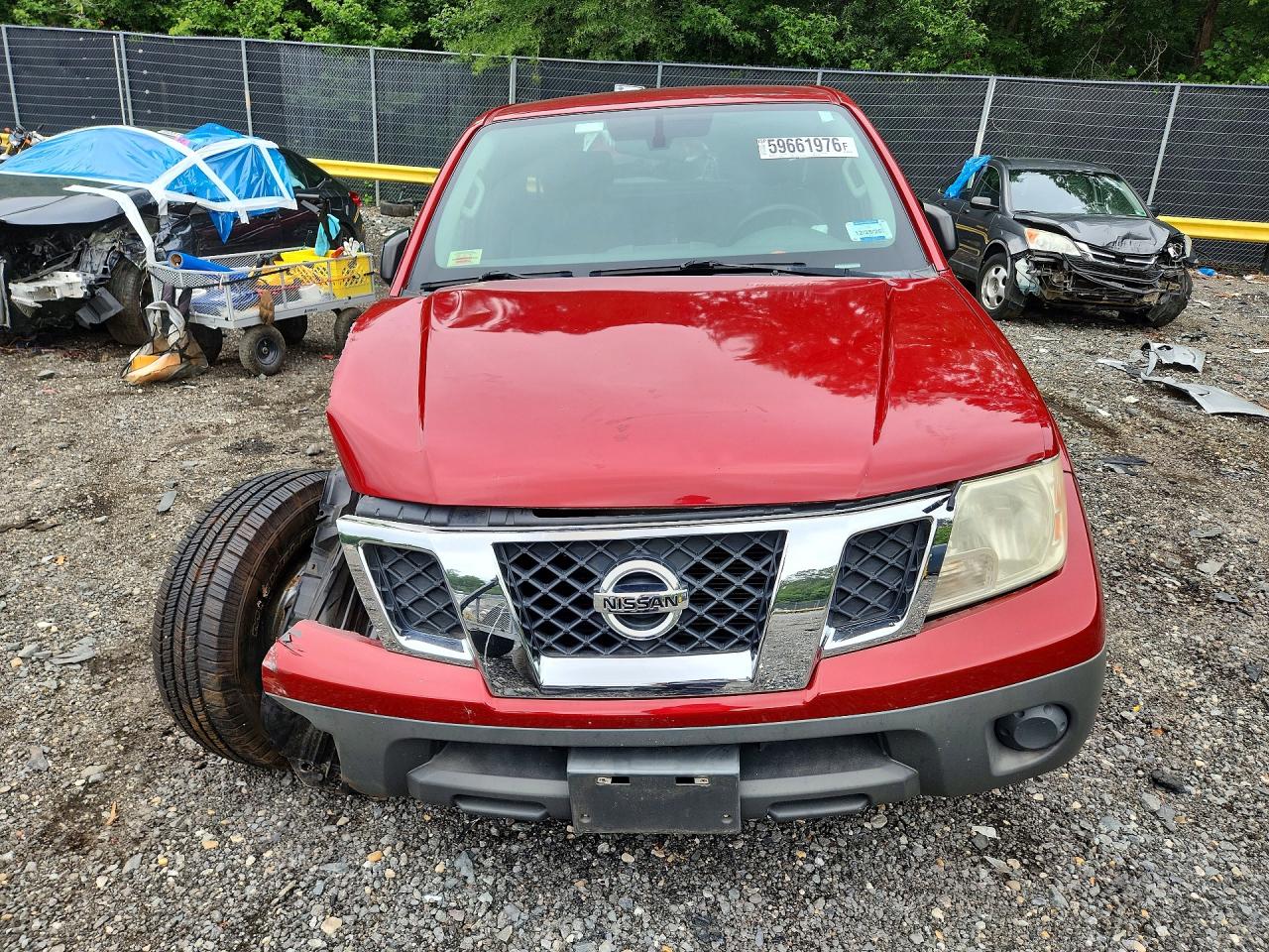 2012 Nissan Frontier S Red vin: 1N6BD0CT5CC417942