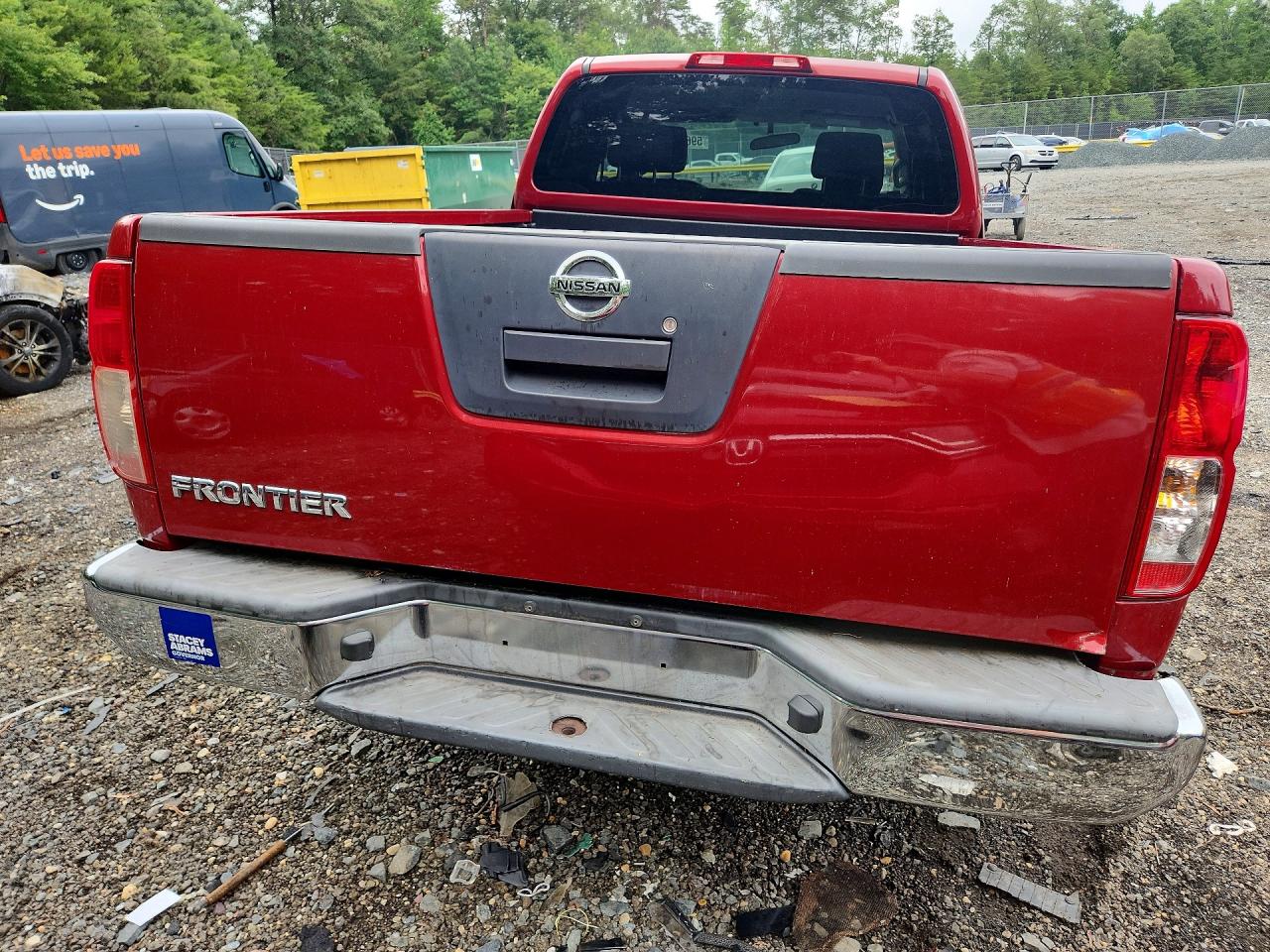 2012 Nissan Frontier S Red vin: 1N6BD0CT5CC417942