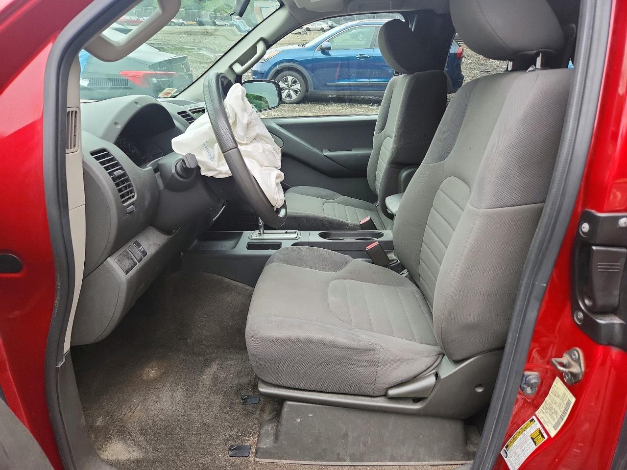 2012 Nissan Frontier S Red vin: 1N6BD0CT5CC417942