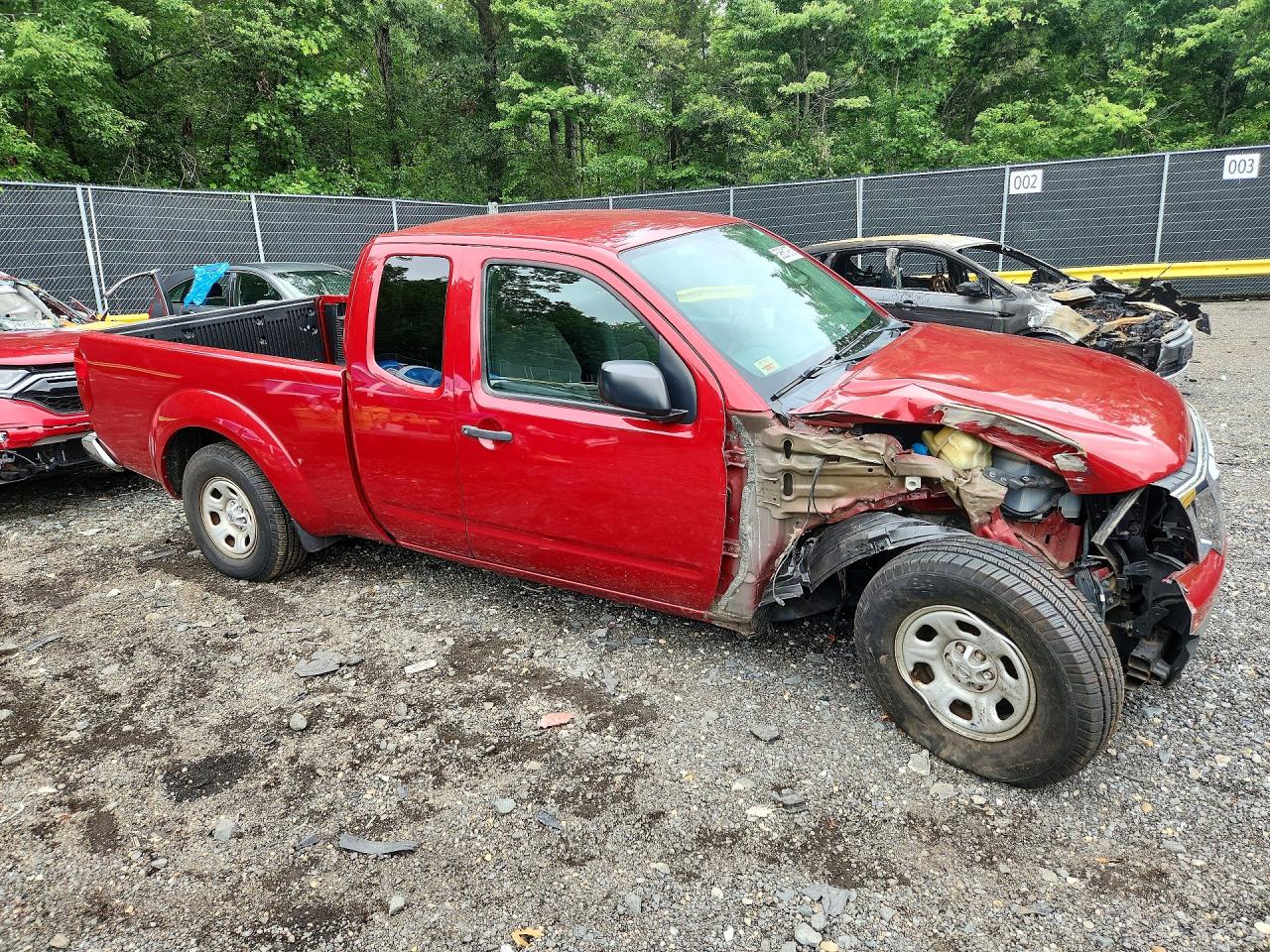 2012 Nissan Frontier S Red vin: 1N6BD0CT5CC417942