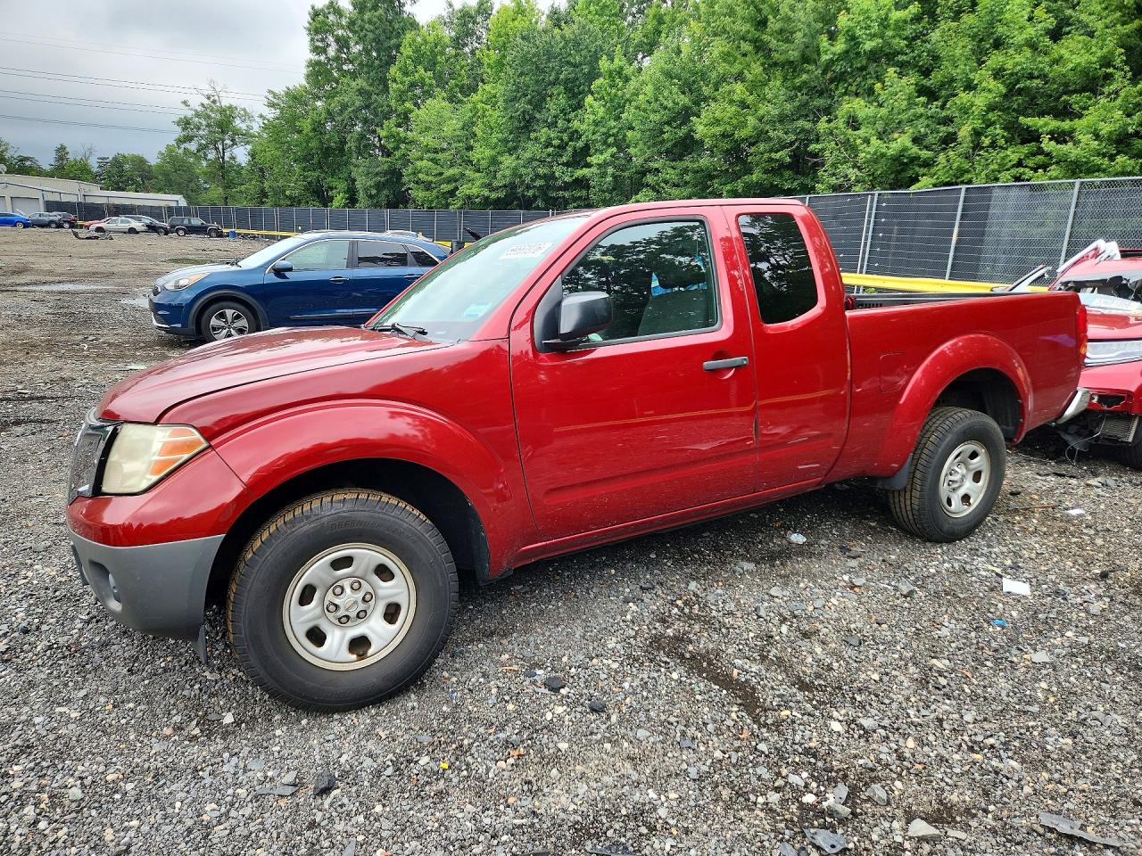 2012 Nissan Frontier S Red vin: 1N6BD0CT5CC417942