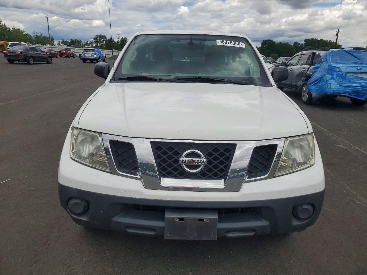 2012 Nissan Frontier S White vin: 1N6BD0CT5CC444025