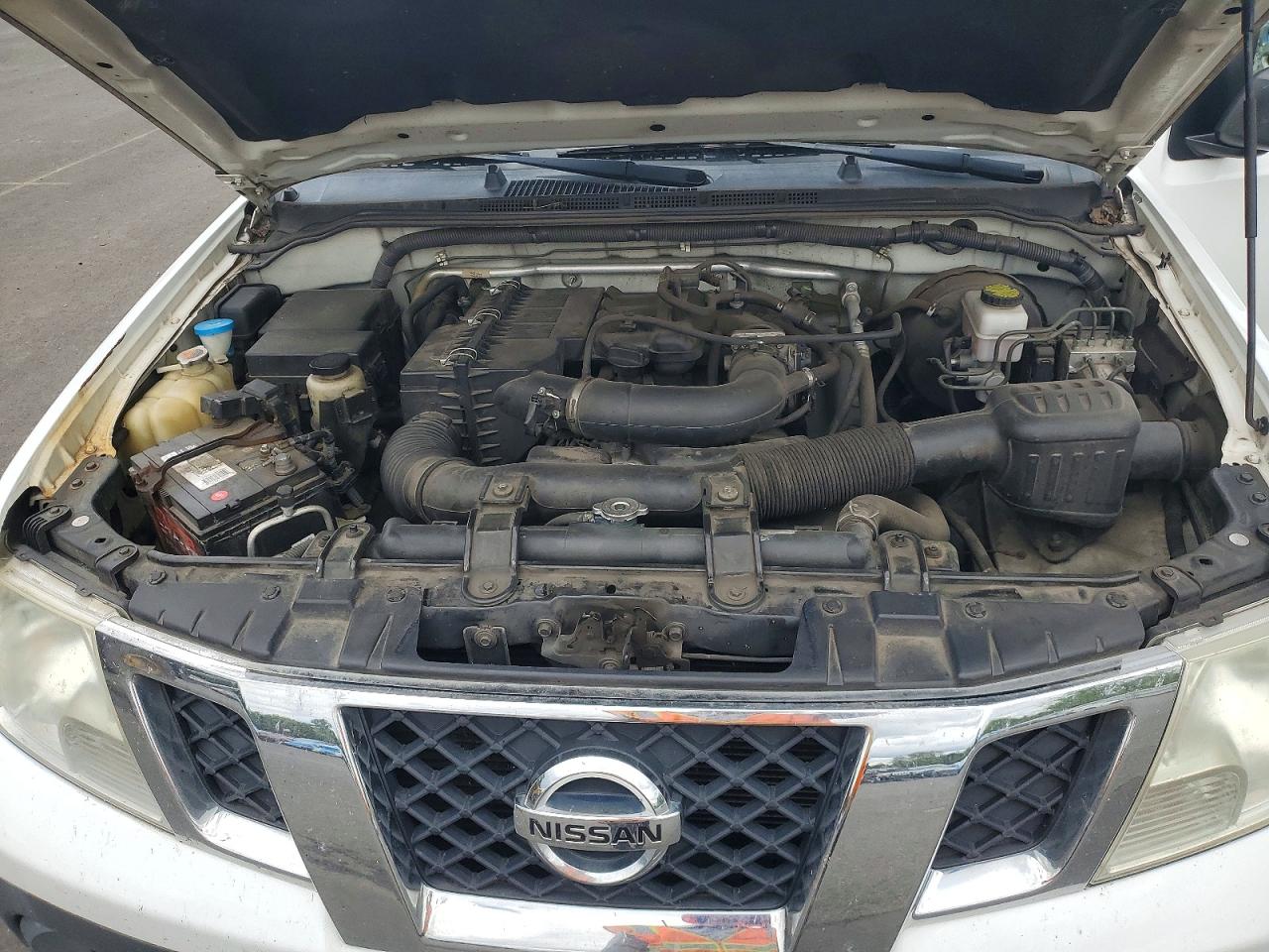 2012 Nissan Frontier S White vin: 1N6BD0CT5CC444025