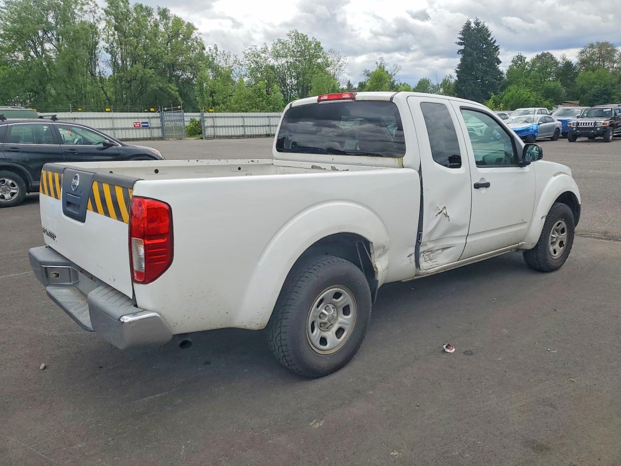 2012 Nissan Frontier S White vin: 1N6BD0CT5CC444025