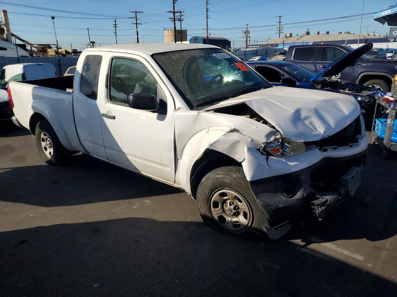 2012 Nissan Frontier S Белый vin: 1N6BD0CT5CC446132