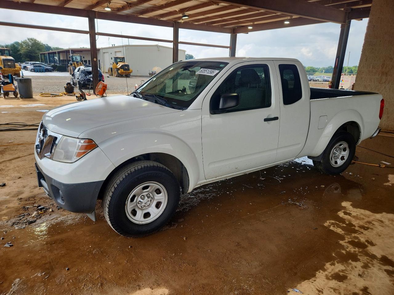 2014 Nissan Frontier S White vin: 1N6BD0CT5EN713857