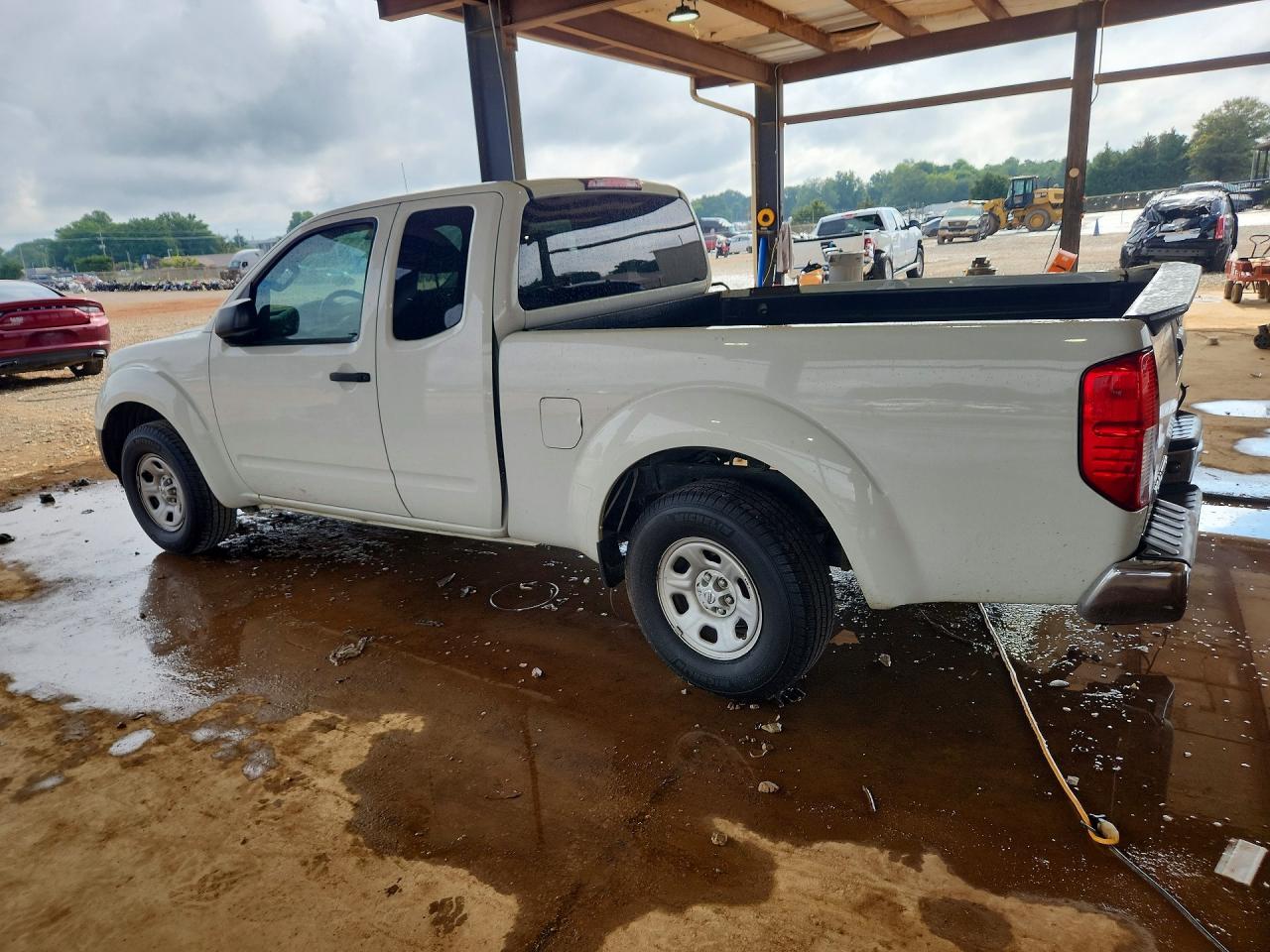 2014 Nissan Frontier S White vin: 1N6BD0CT5EN713857