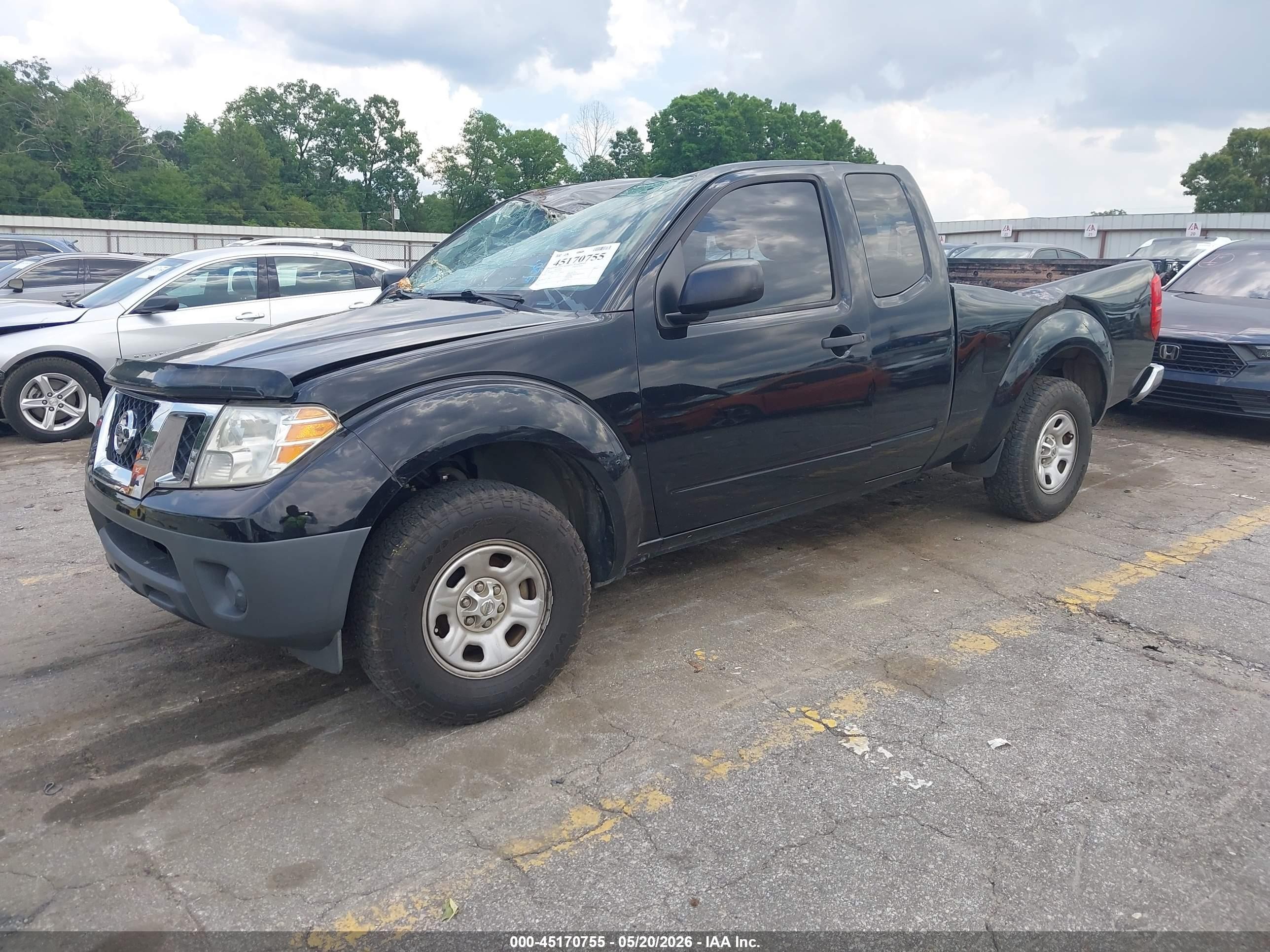 2014 Nissan Frontier S Black vin: 1N6BD0CT5EN719643