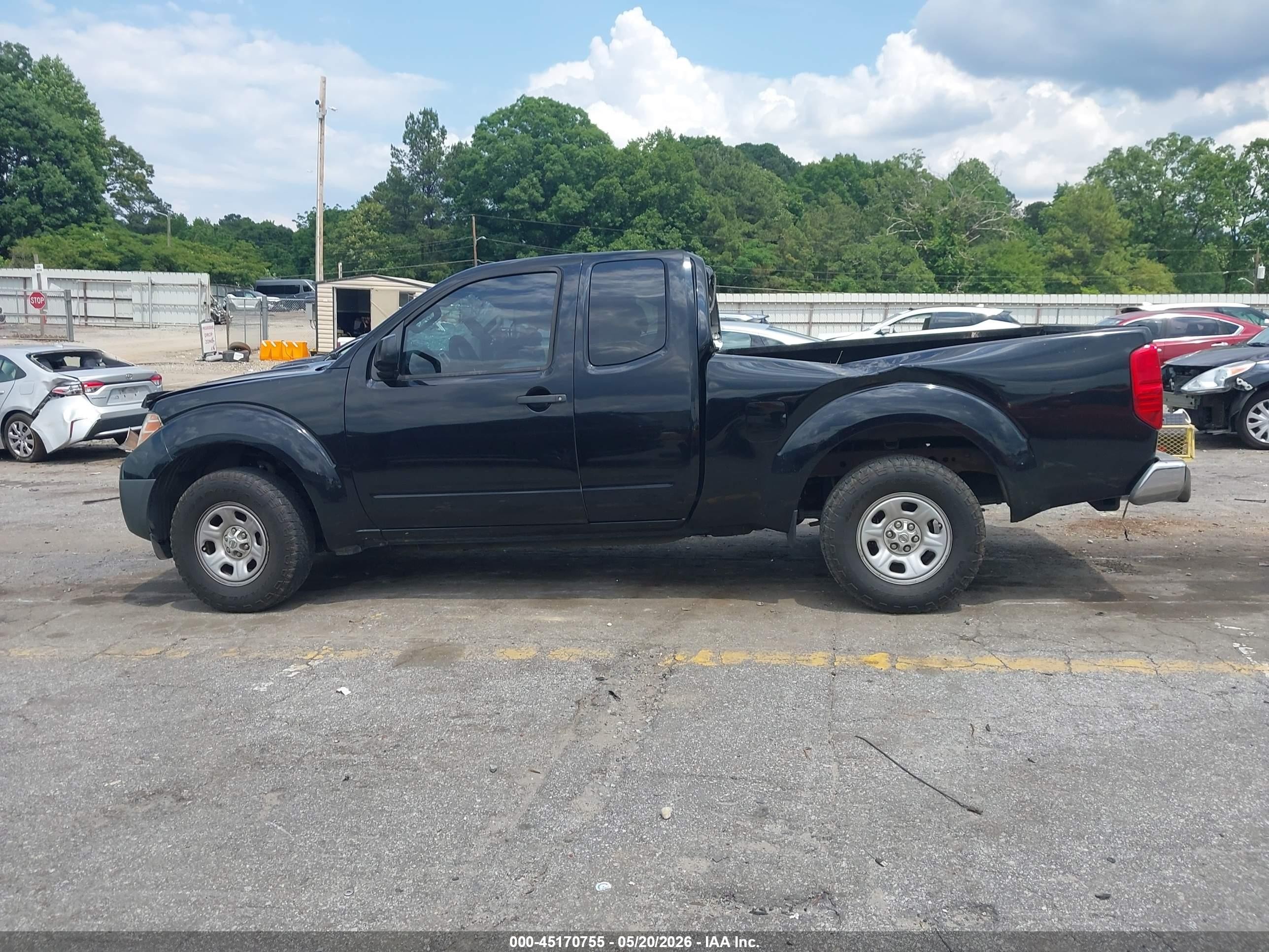 2014 Nissan Frontier S Black vin: 1N6BD0CT5EN719643