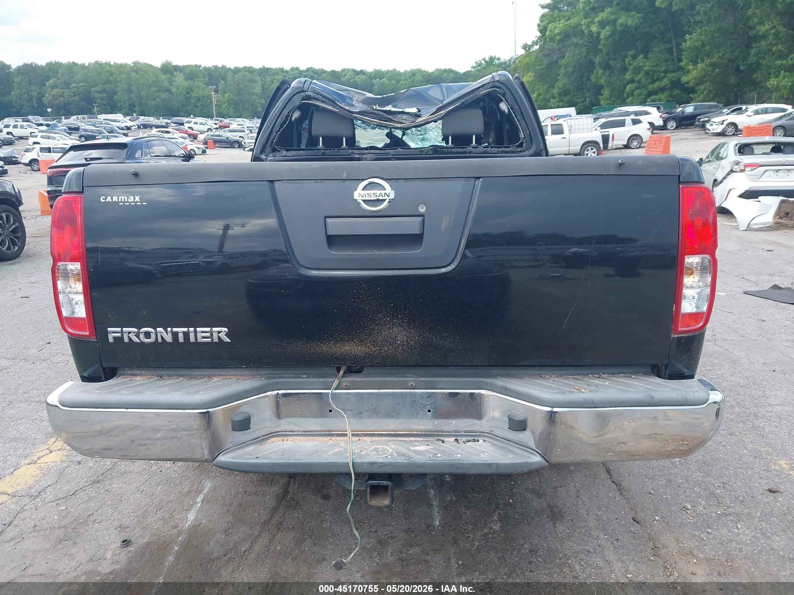 2014 Nissan Frontier S Black vin: 1N6BD0CT5EN719643