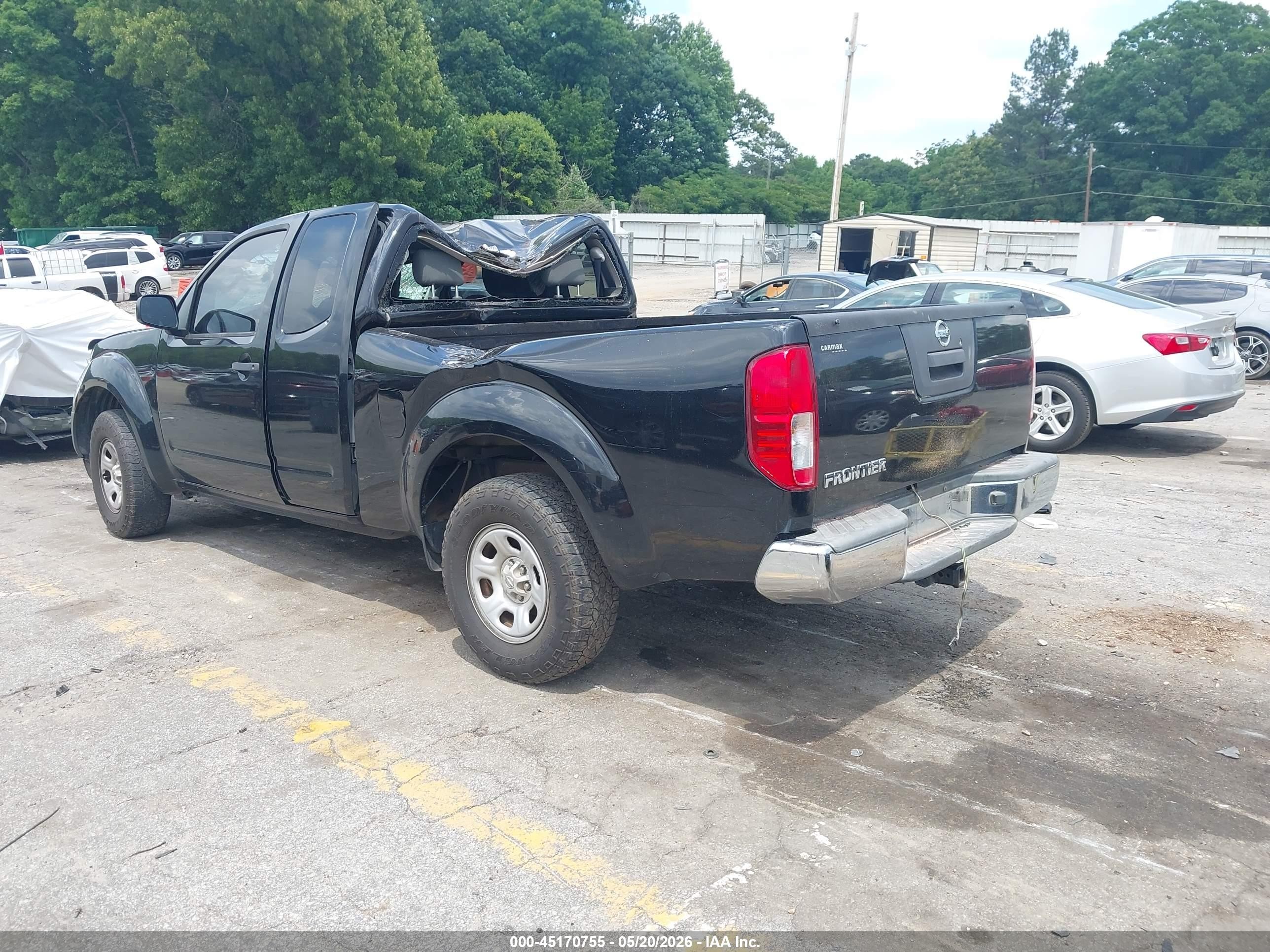 2014 Nissan Frontier S Black vin: 1N6BD0CT5EN719643