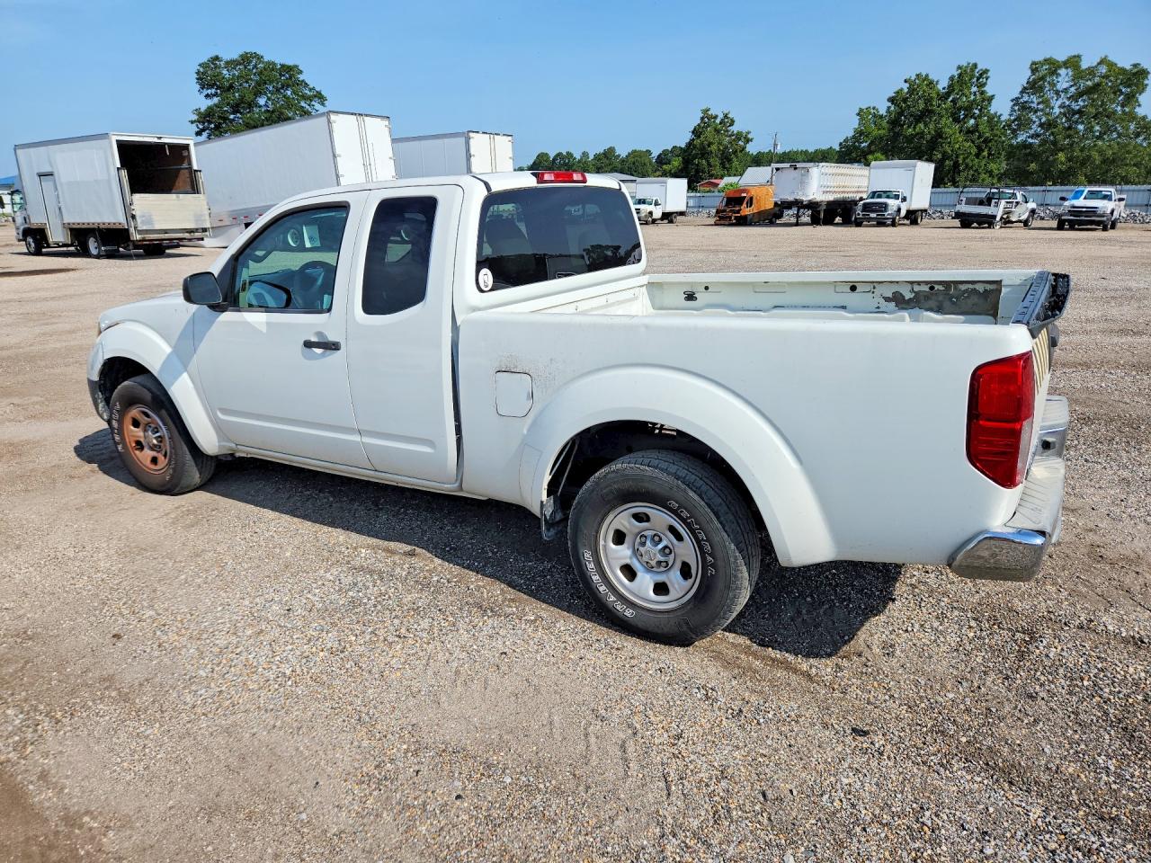 2014 Nissan Frontier S Белый vin: 1N6BD0CT5EN760256