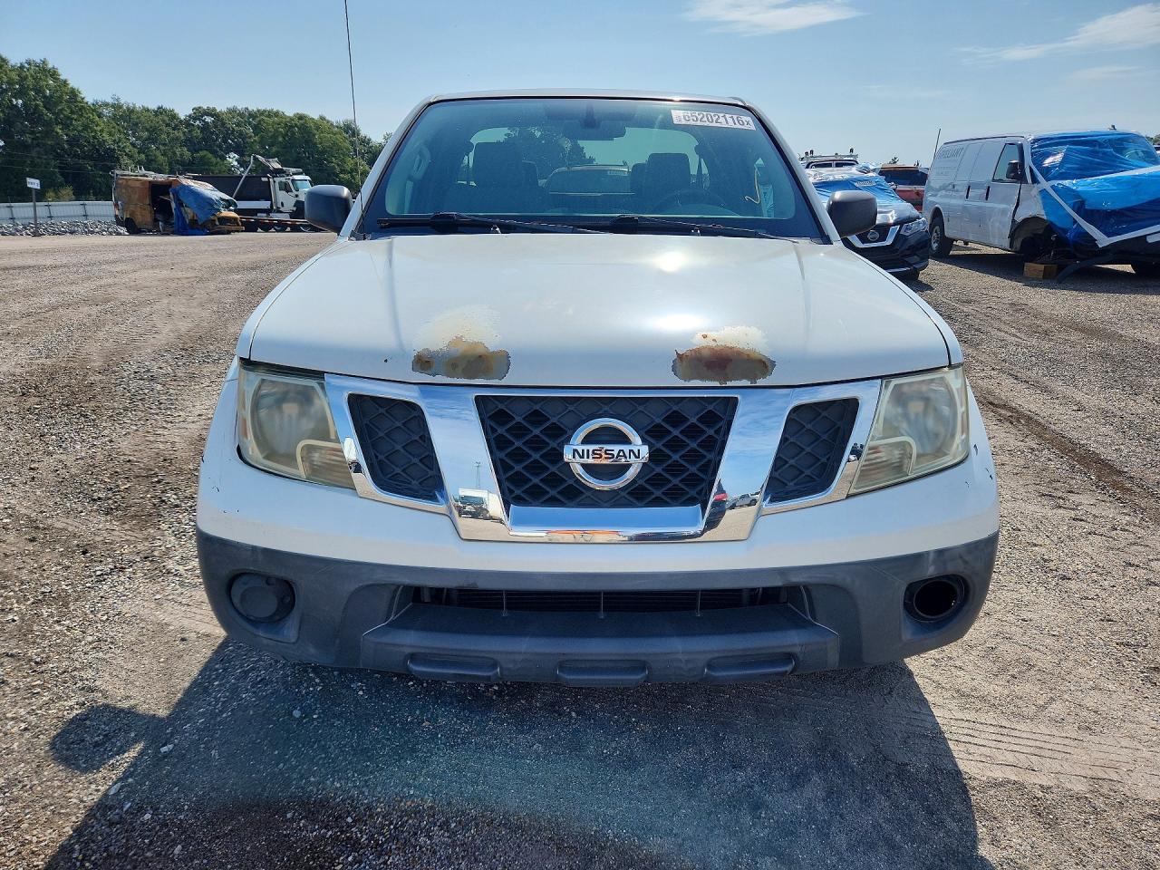2014 Nissan Frontier S Белый vin: 1N6BD0CT5EN760256