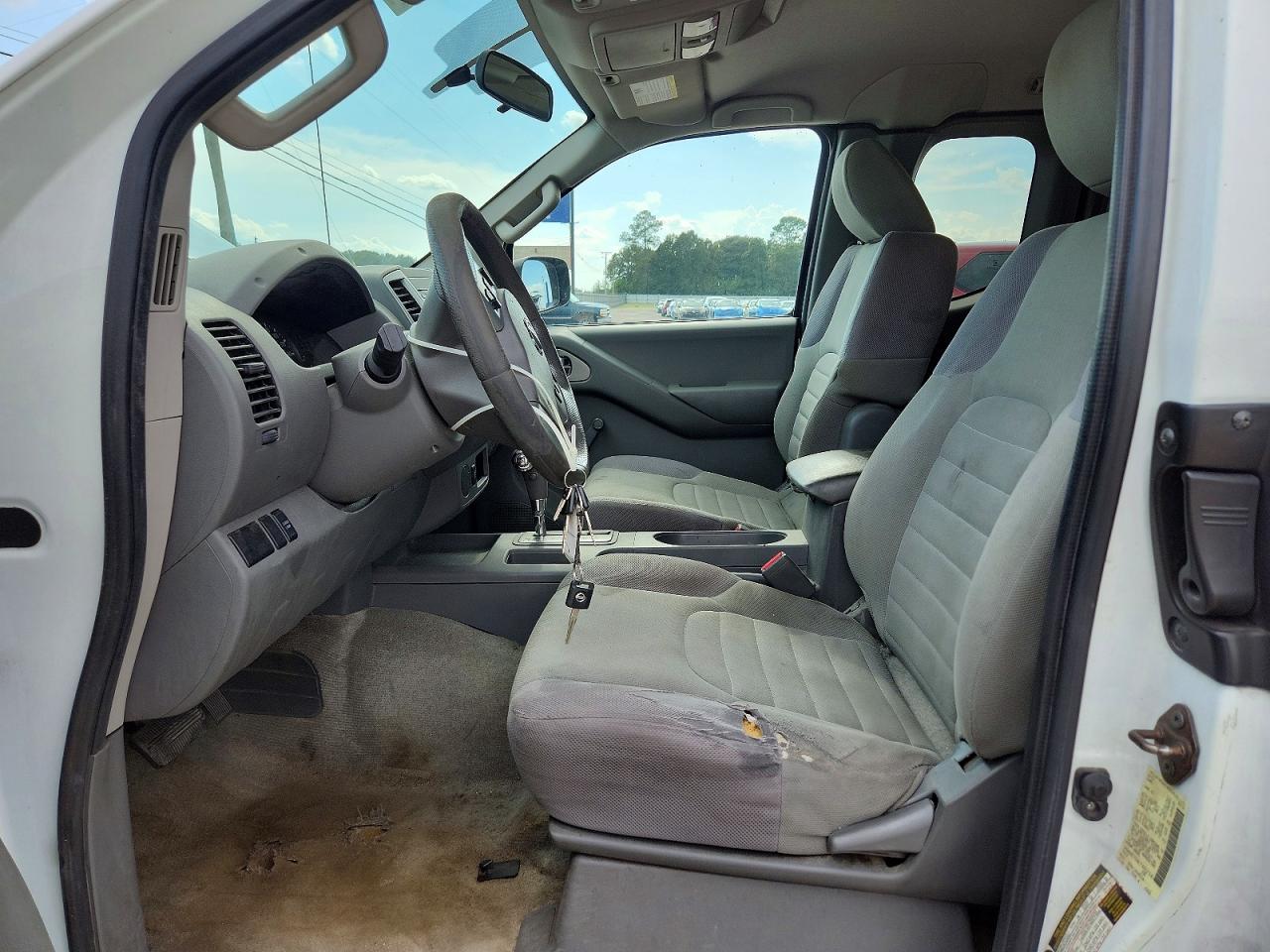 2014 Nissan Frontier S Белый vin: 1N6BD0CT5EN760256