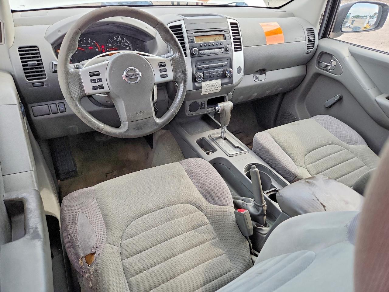 2014 Nissan Frontier S Белый vin: 1N6BD0CT5EN760256