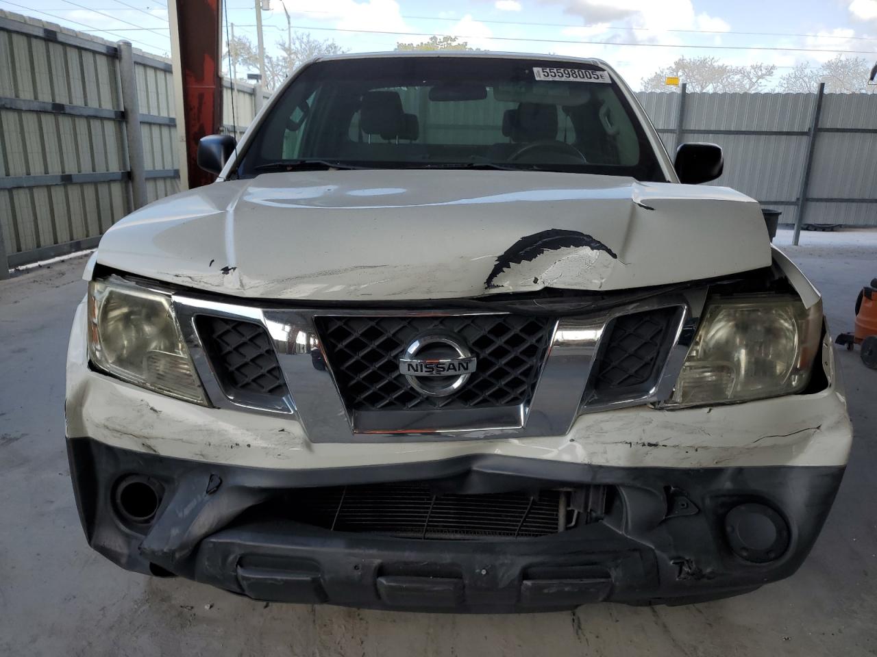 2014 Nissan Frontier S White vin: 1N6BD0CT5EN767675