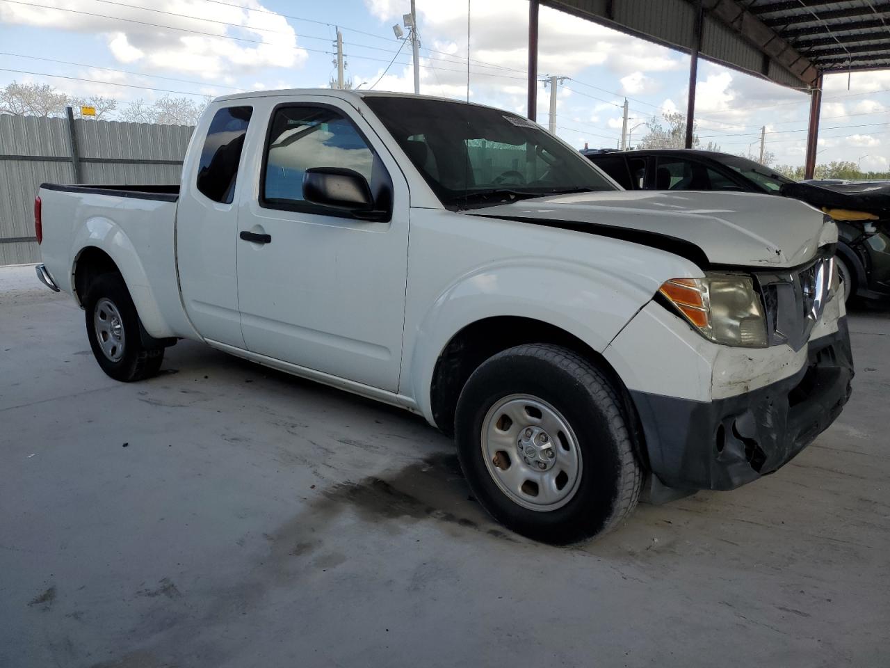 2014 Nissan Frontier S White vin: 1N6BD0CT5EN767675