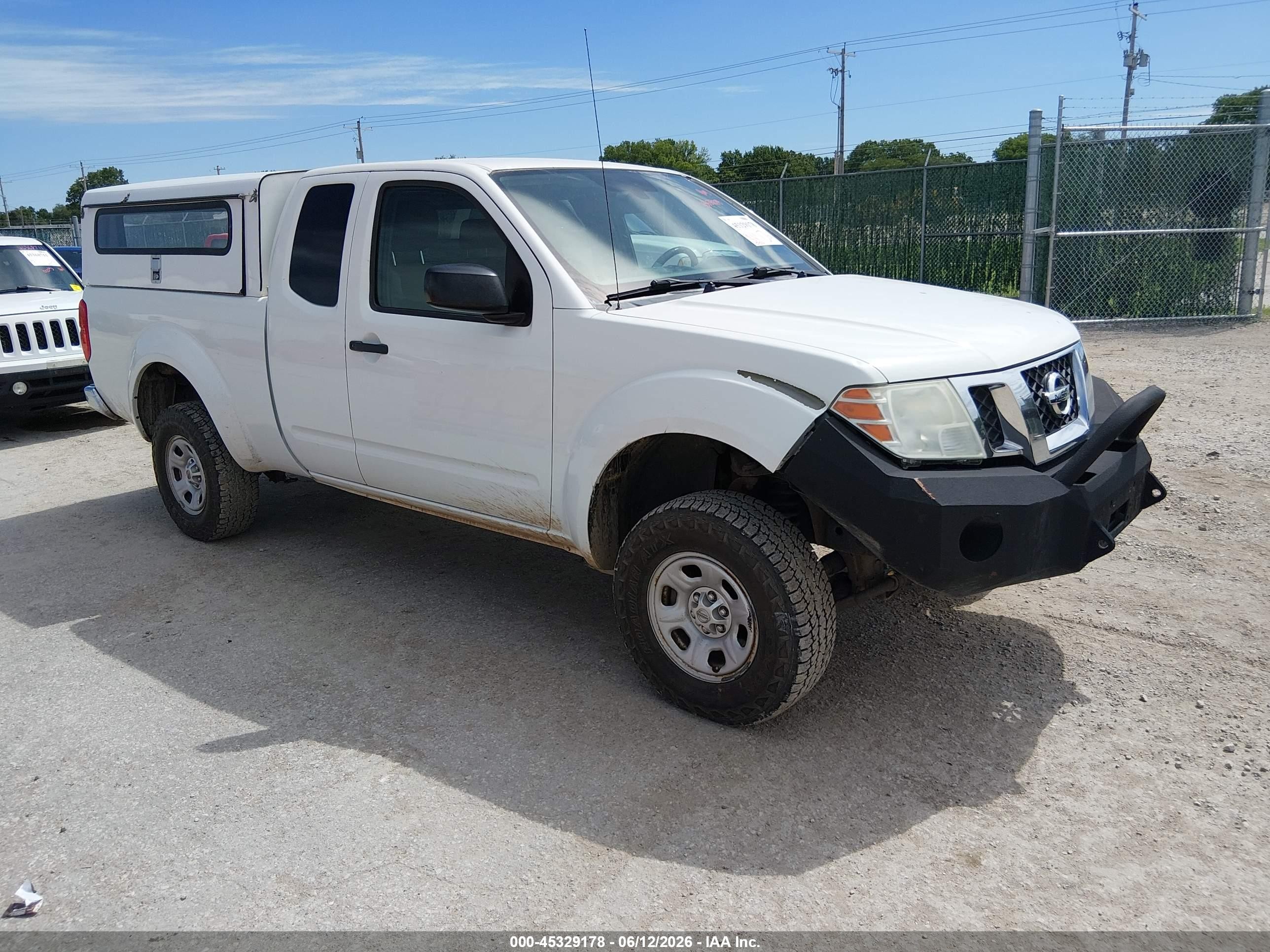 2015 Nissan Frontier S/sv-i4 White vin: 1N6BD0CT5FN737819
