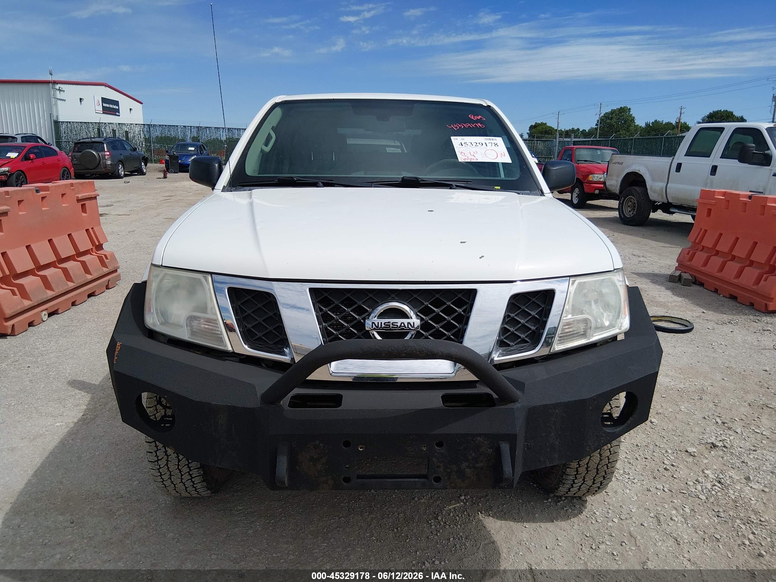 2015 Nissan Frontier S/sv-i4 White vin: 1N6BD0CT5FN737819