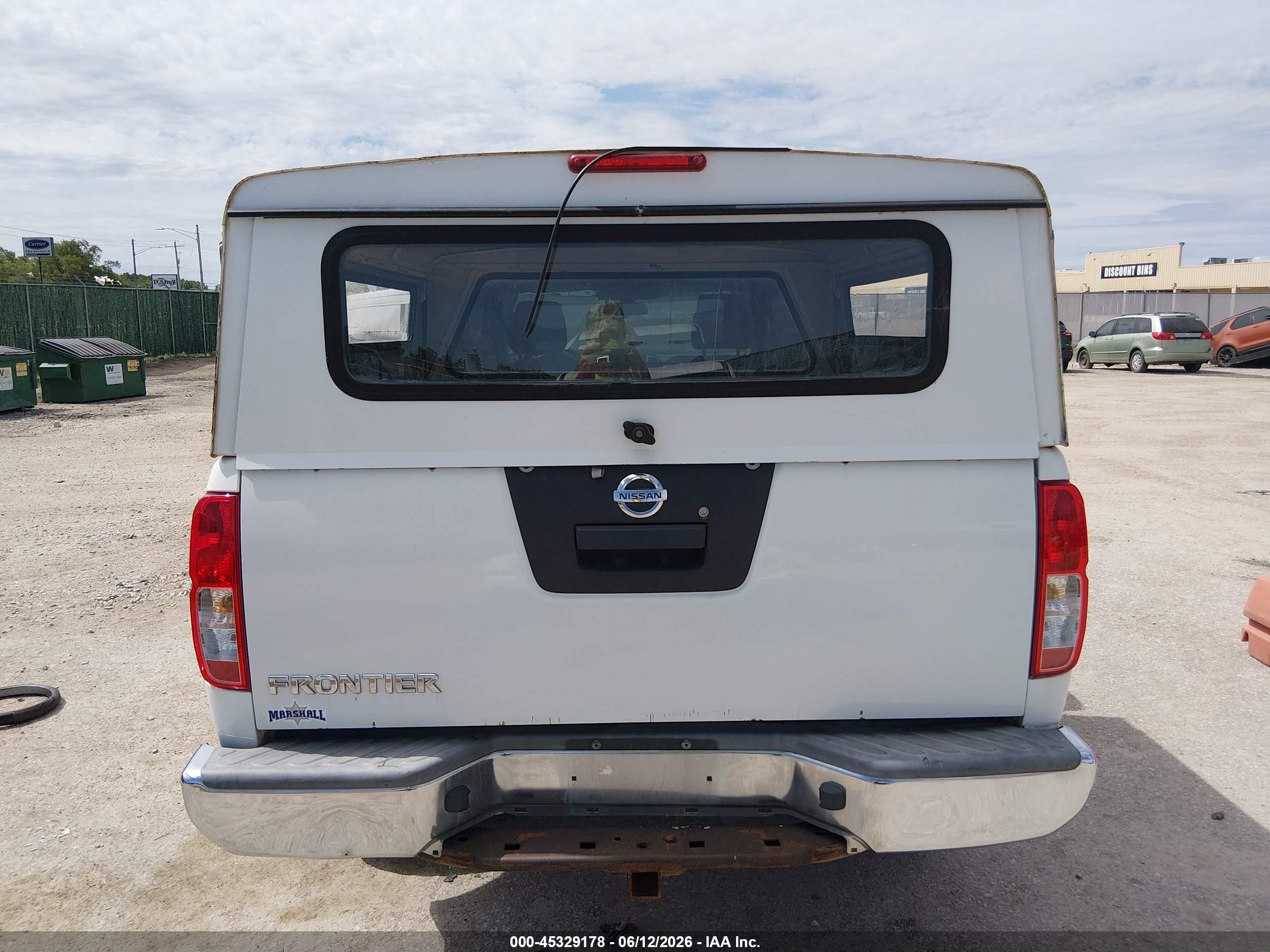 2015 Nissan Frontier S/sv-i4 White vin: 1N6BD0CT5FN737819