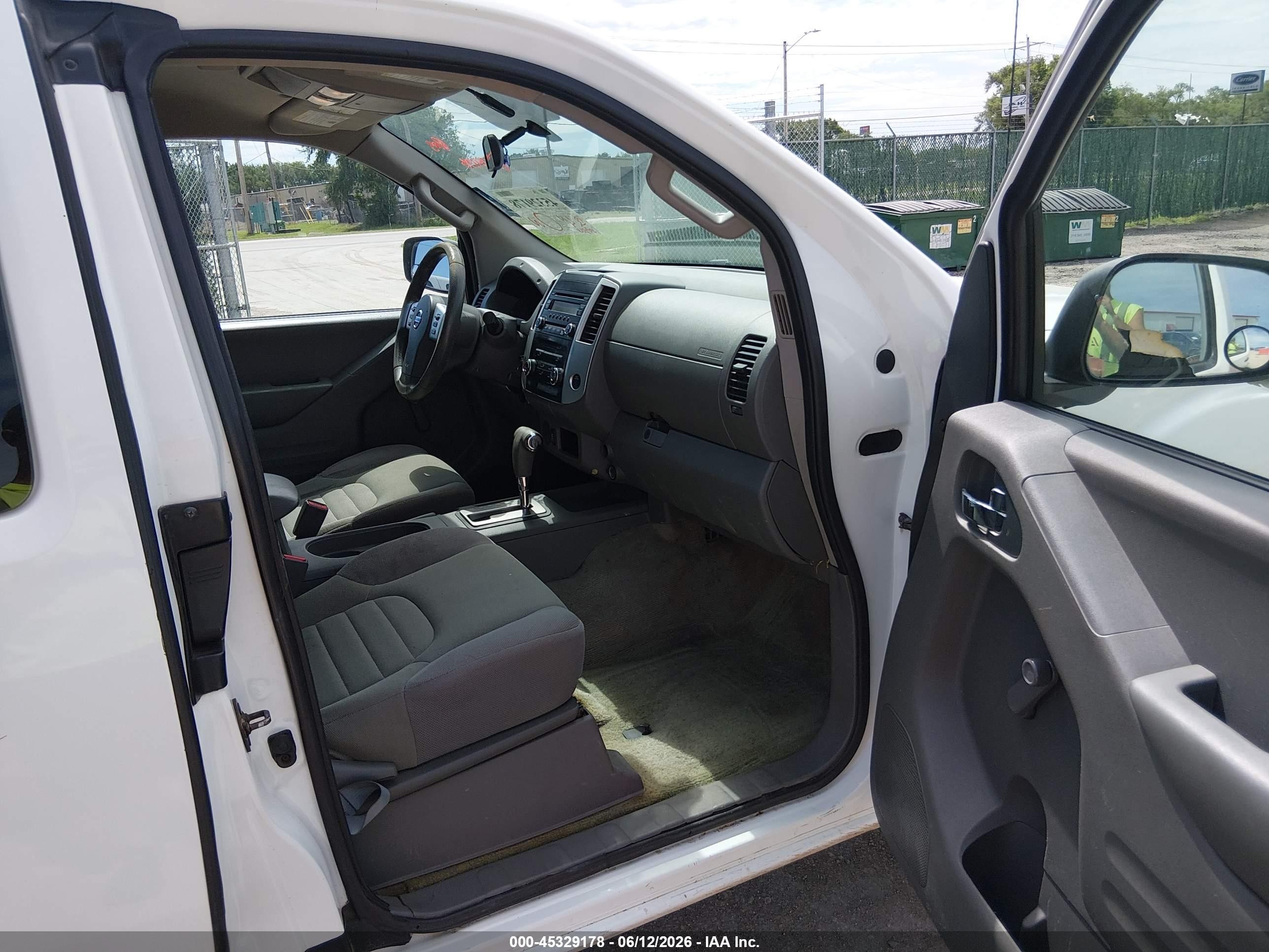 2015 Nissan Frontier S/sv-i4 White vin: 1N6BD0CT5FN737819