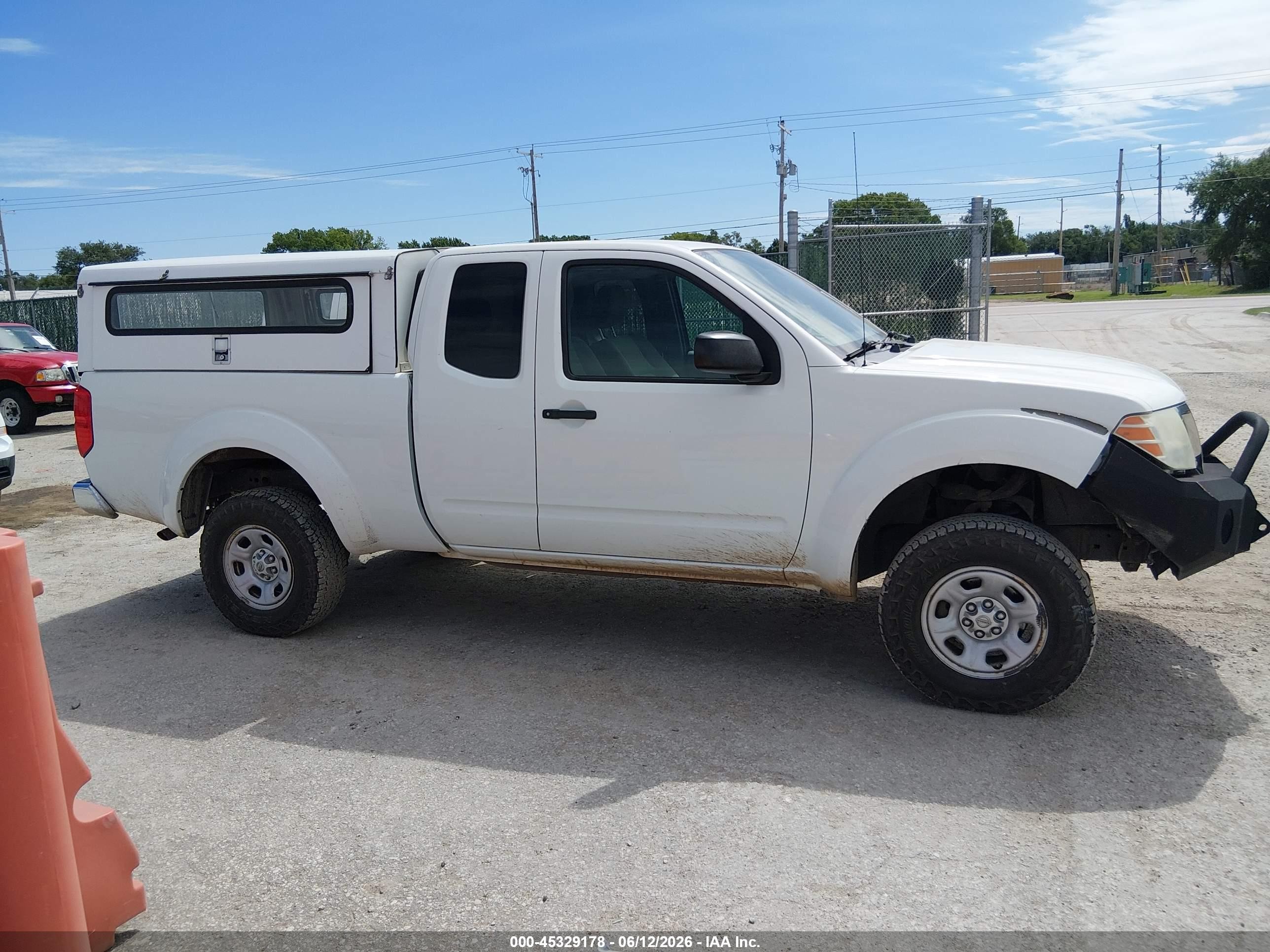 2015 Nissan Frontier S/sv-i4 White vin: 1N6BD0CT5FN737819