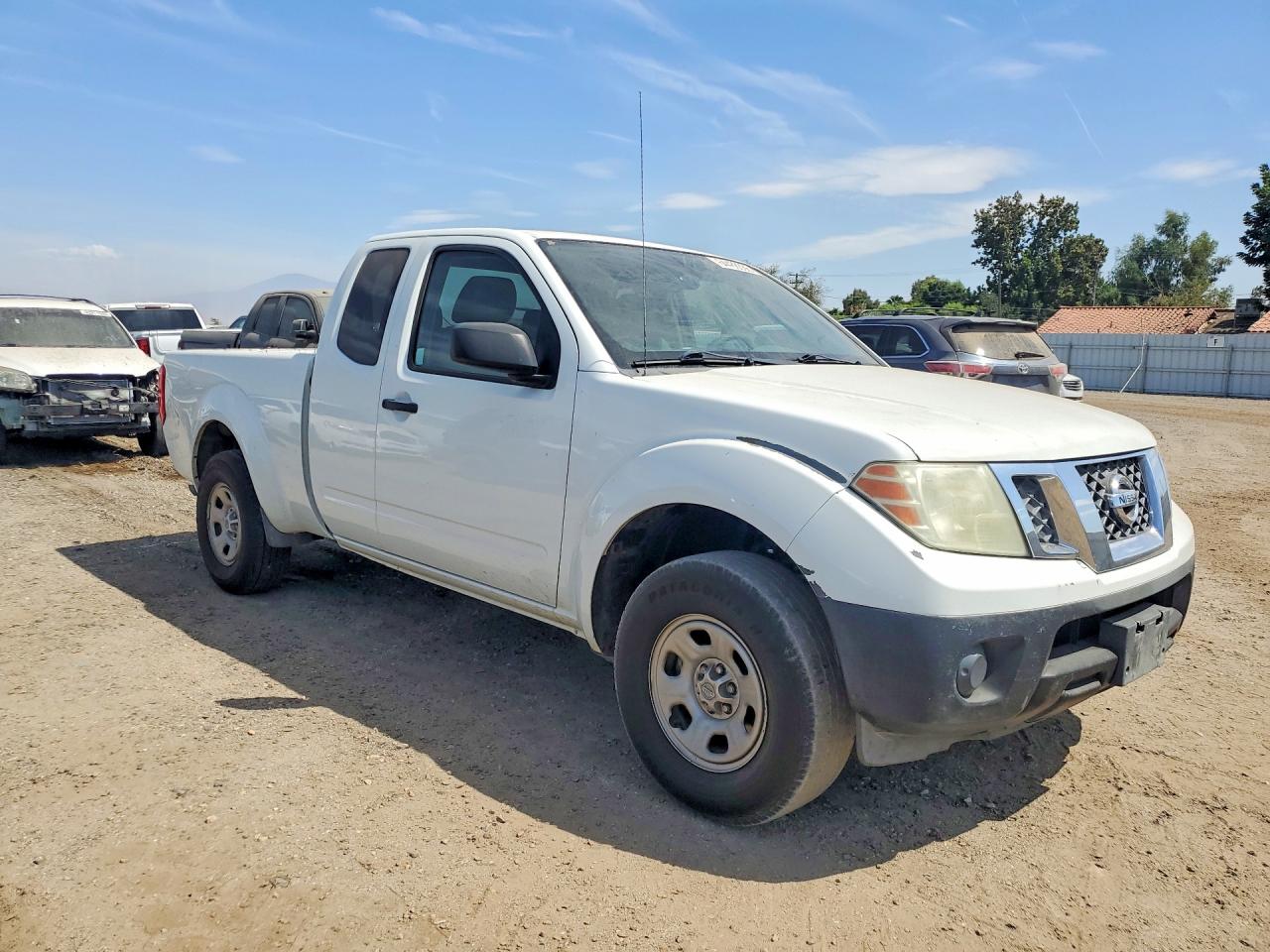 2015 Nissan Frontier S White vin: 1N6BD0CT5FN753860