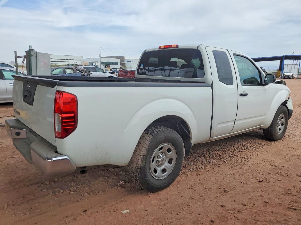 2015 Nissan Frontier S White vin: 1N6BD0CT5FN754801