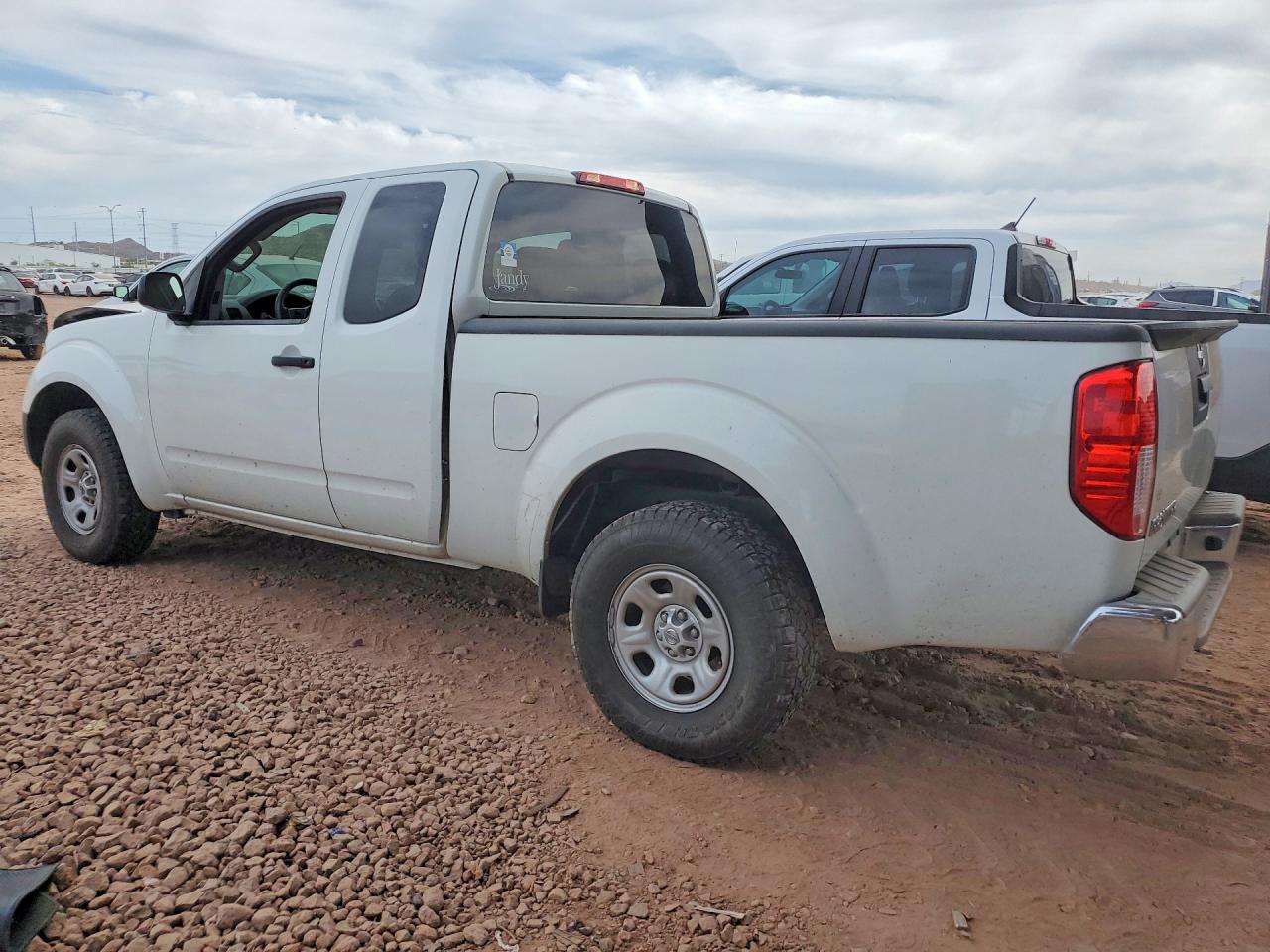 2015 Nissan Frontier S White vin: 1N6BD0CT5FN754801