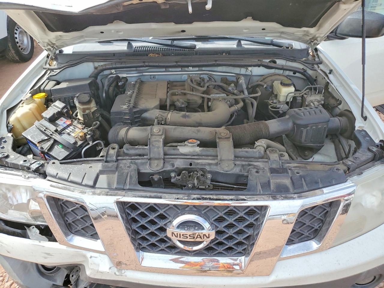 2015 Nissan Frontier S White vin: 1N6BD0CT5FN754801