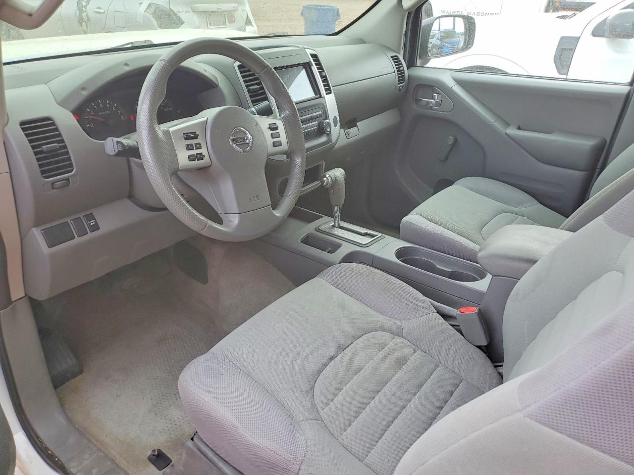2015 Nissan Frontier S White vin: 1N6BD0CT5FN754801