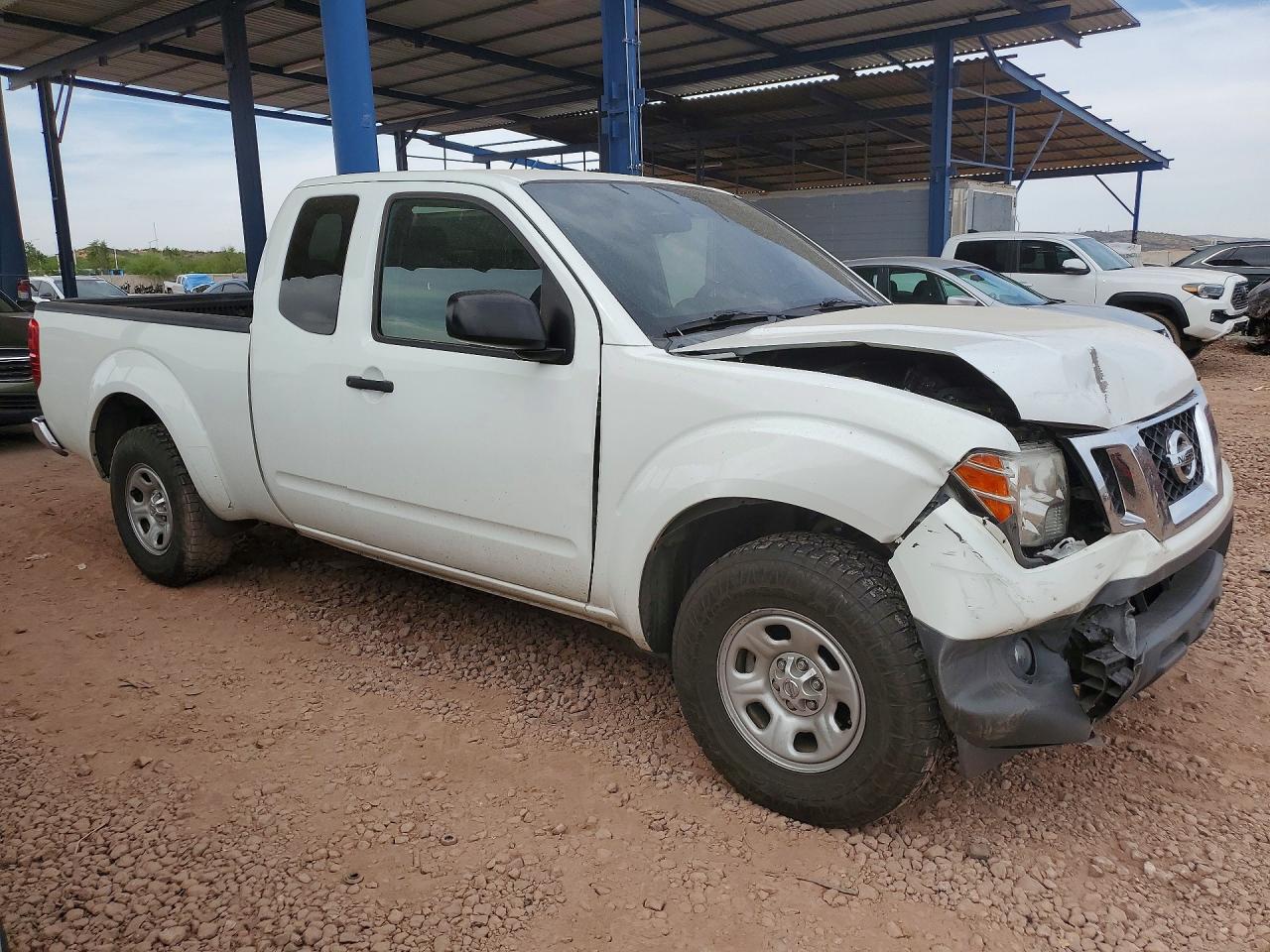2015 Nissan Frontier S White vin: 1N6BD0CT5FN754801