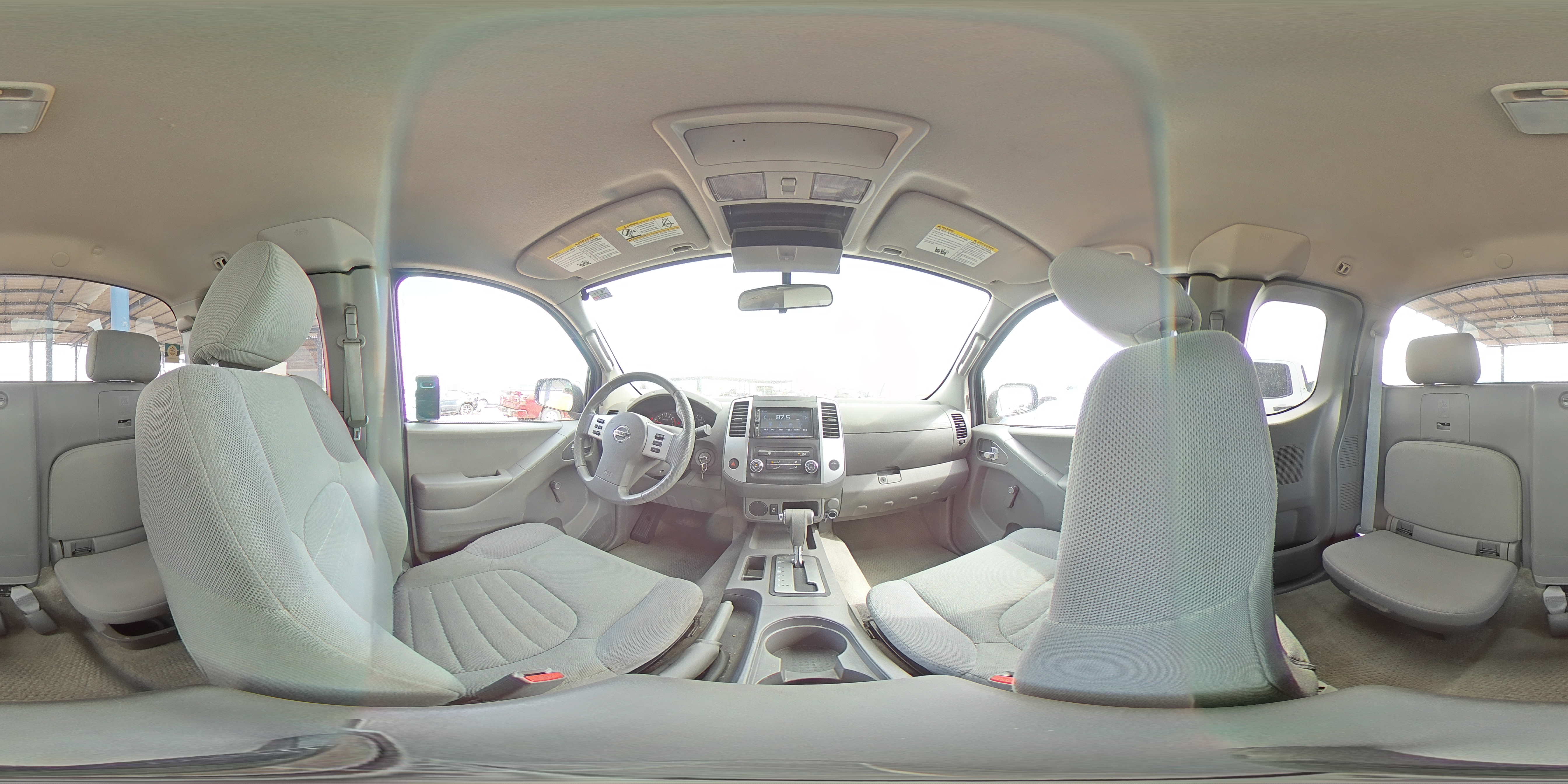 2015 Nissan Frontier S White vin: 1N6BD0CT5FN754801