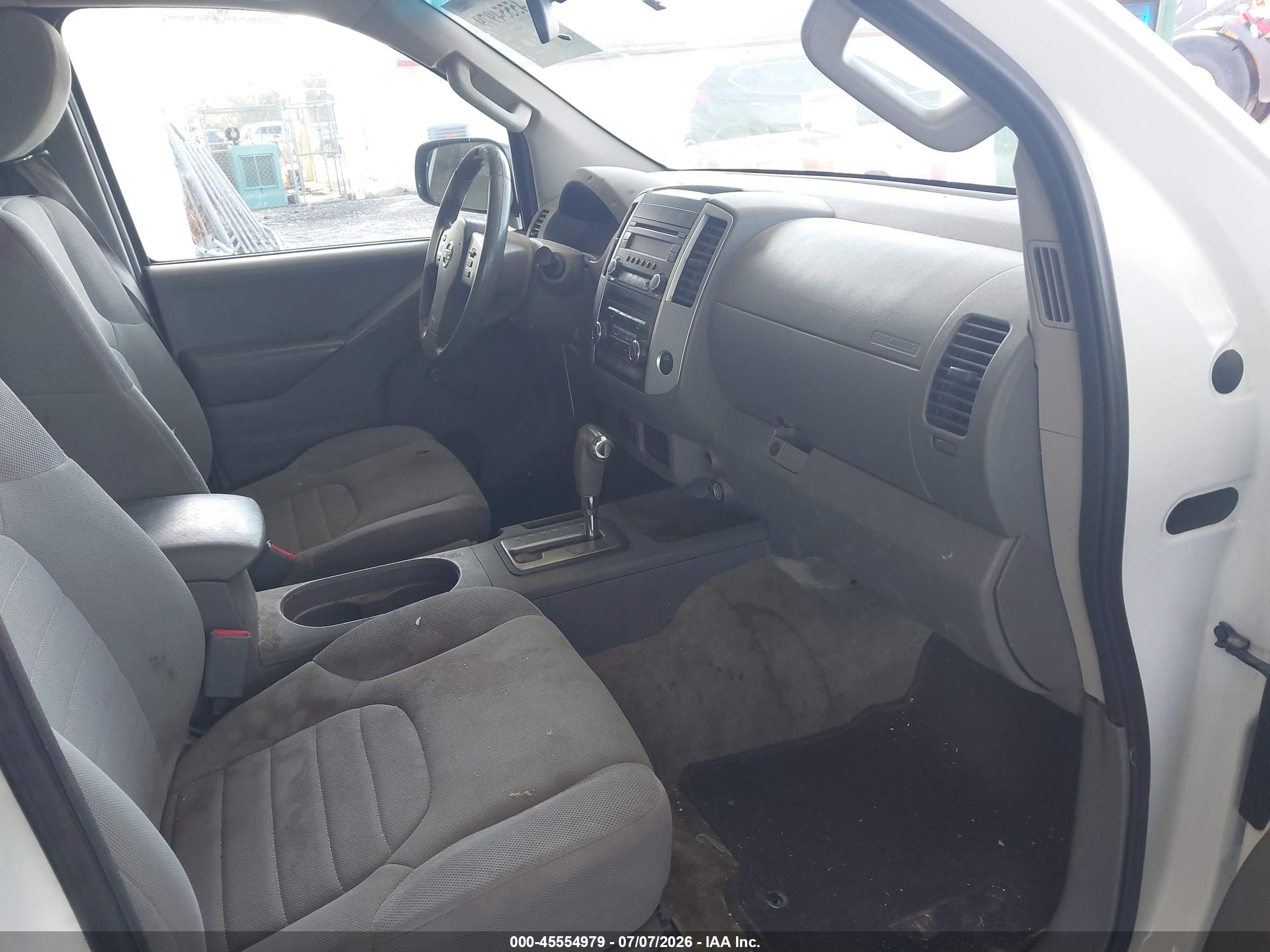 2015 Nissan Frontier S White vin: 1N6BD0CT5FN755818