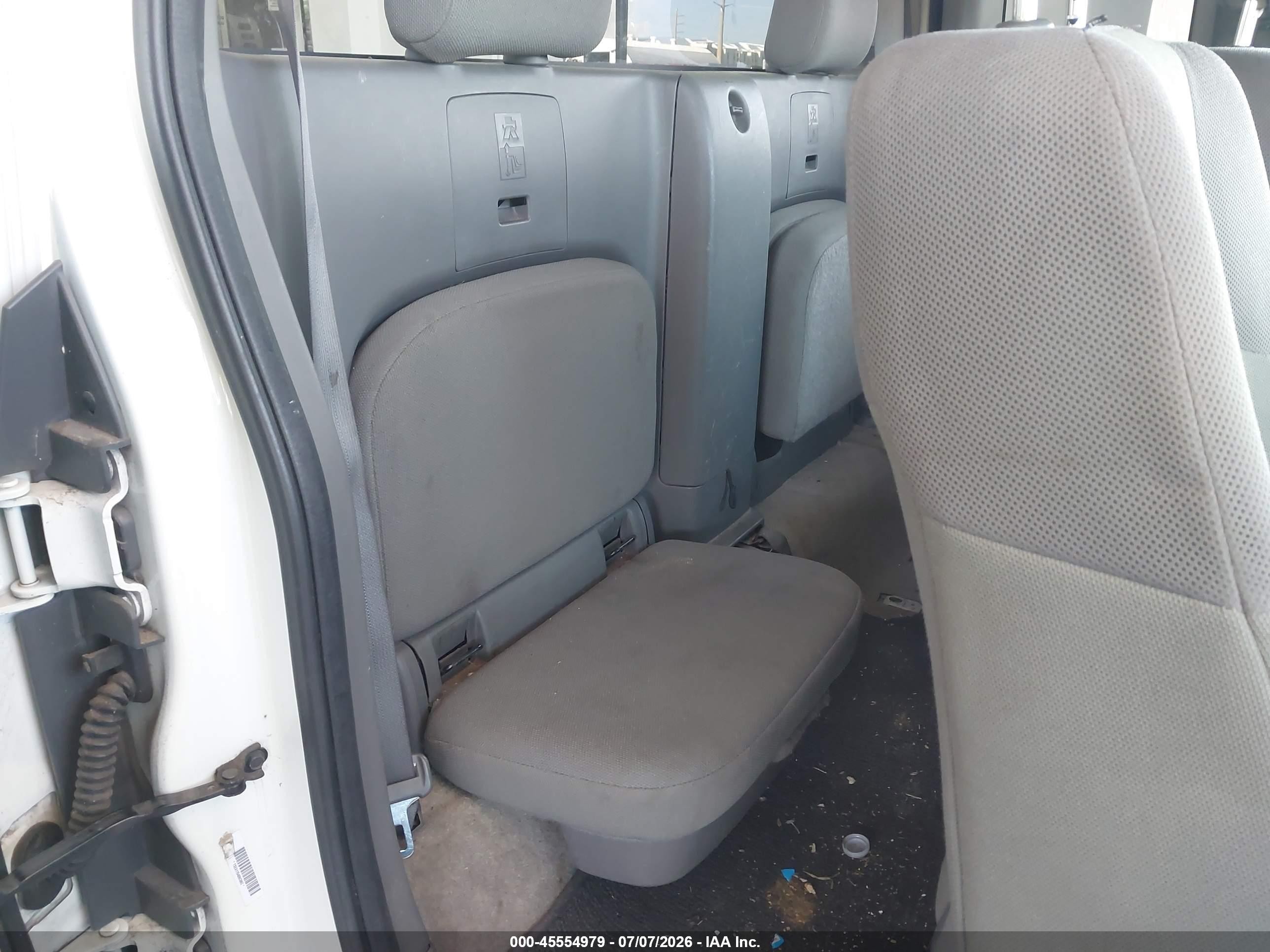 2015 Nissan Frontier S White vin: 1N6BD0CT5FN755818