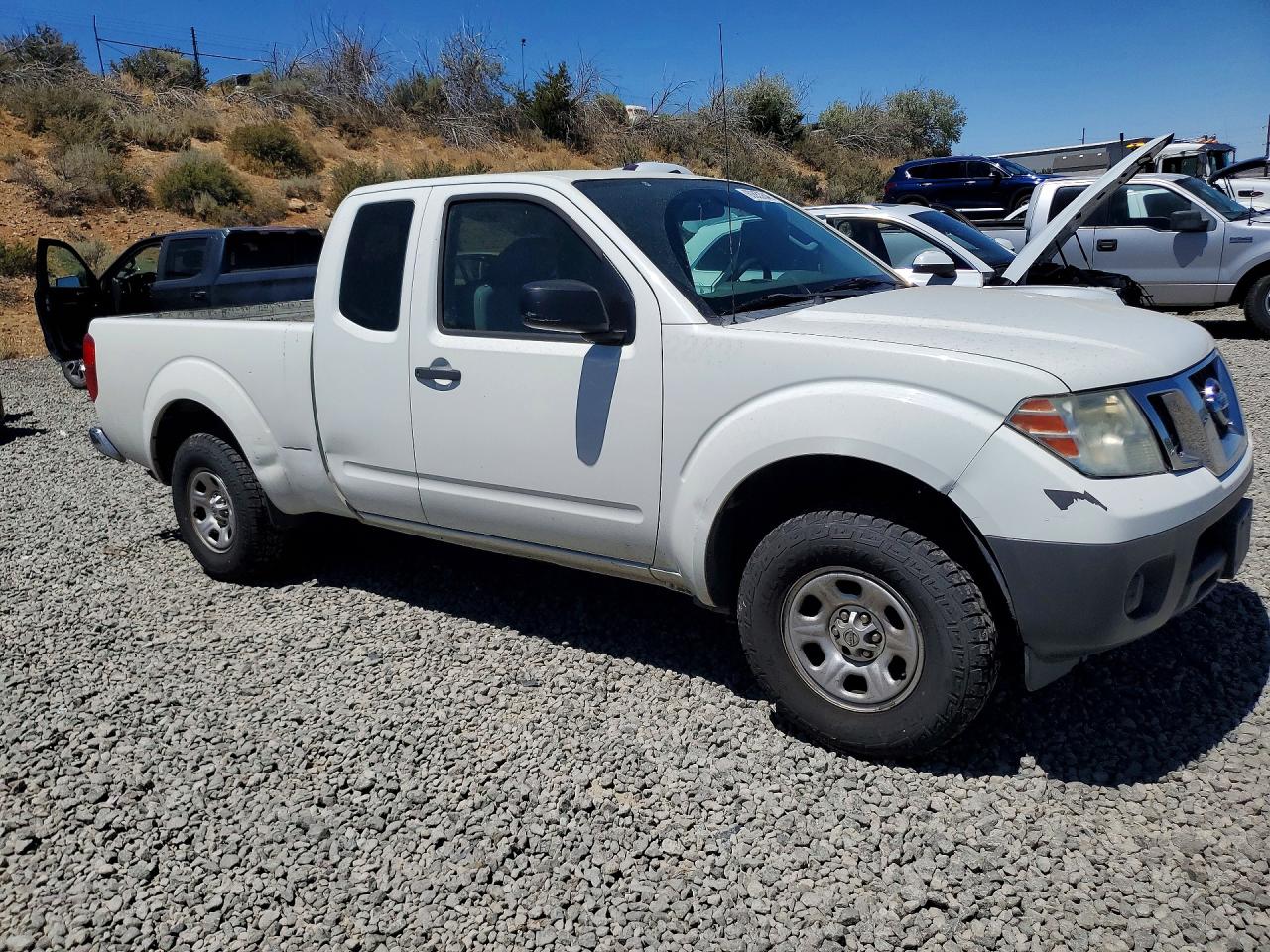 2015 Nissan Frontier S Белый vin: 1N6BD0CT5FN758282