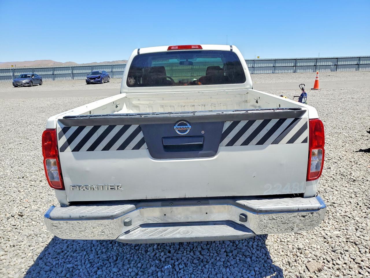 2015 Nissan Frontier S Белый vin: 1N6BD0CT5FN758282