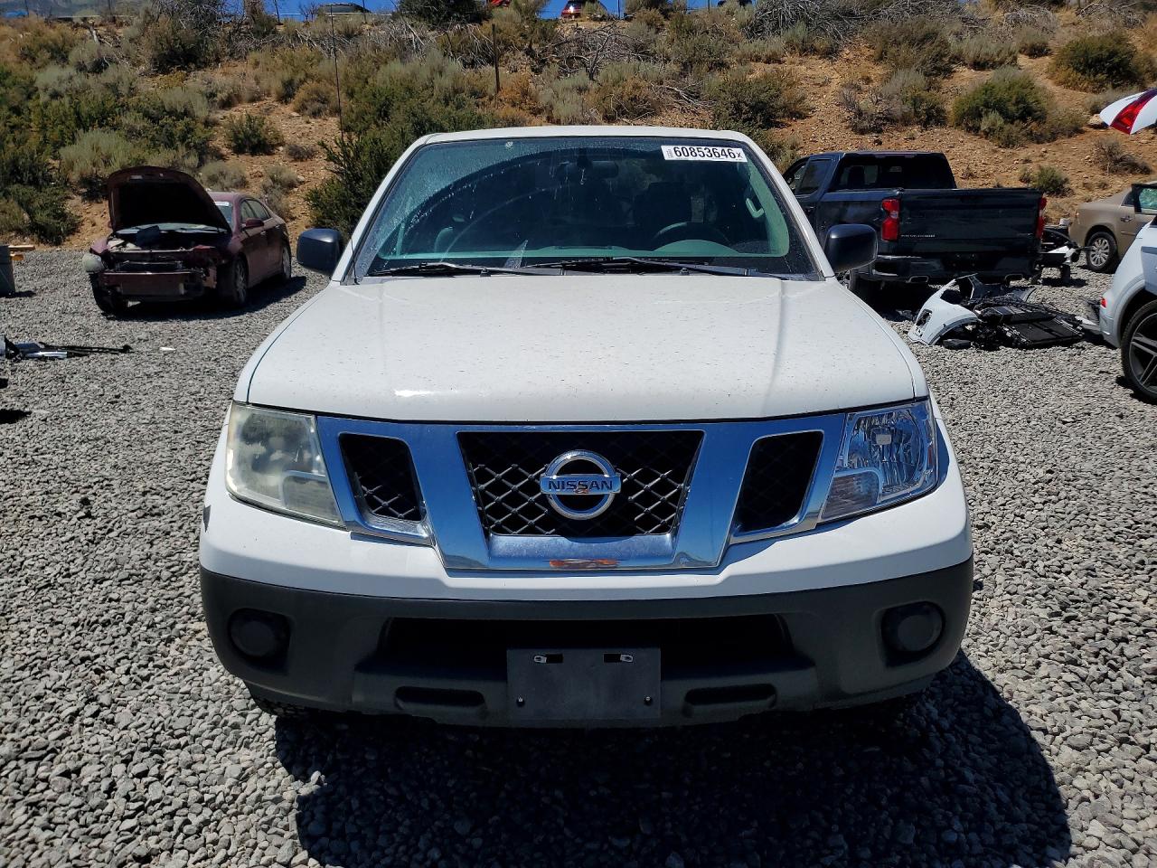 2015 Nissan Frontier S Белый vin: 1N6BD0CT5FN758282