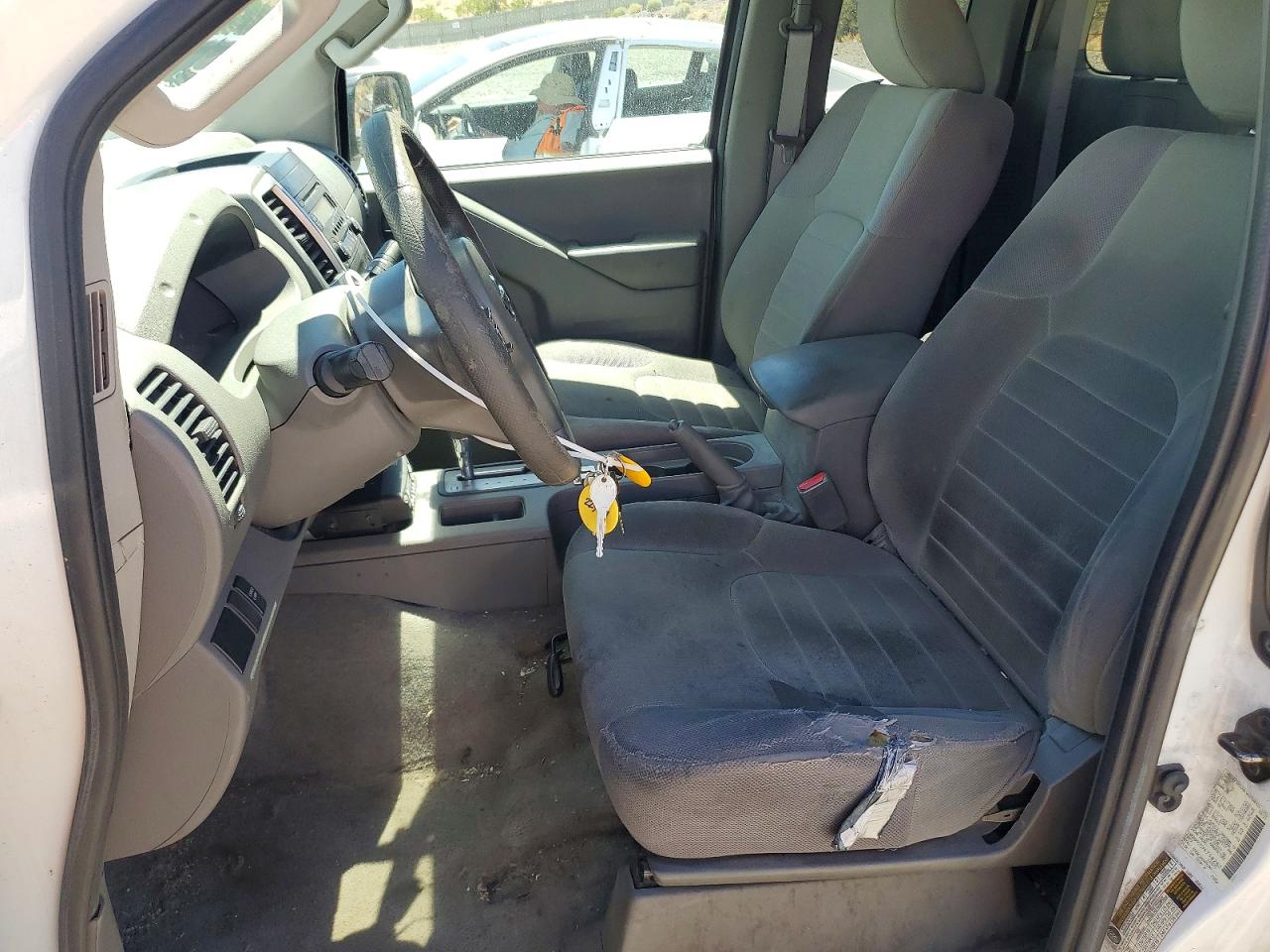 2015 Nissan Frontier S Белый vin: 1N6BD0CT5FN758282