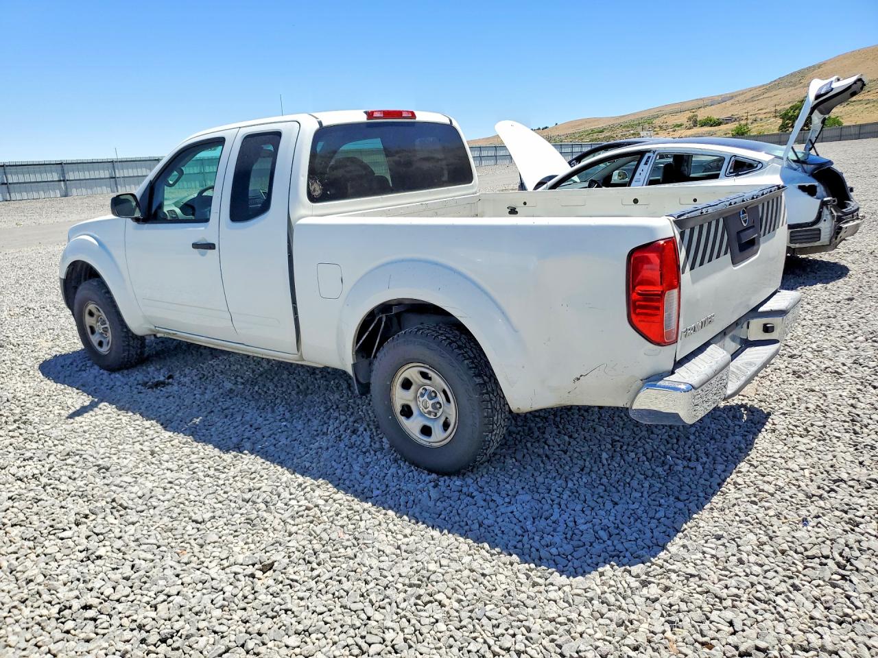 2015 Nissan Frontier S Белый vin: 1N6BD0CT5FN758282