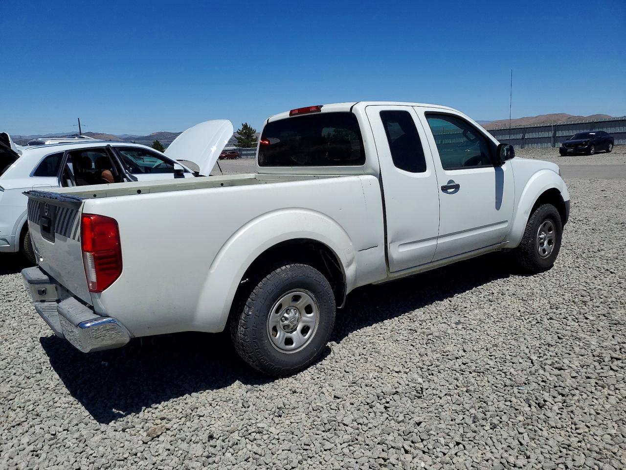 2015 Nissan Frontier S Белый vin: 1N6BD0CT5FN758282